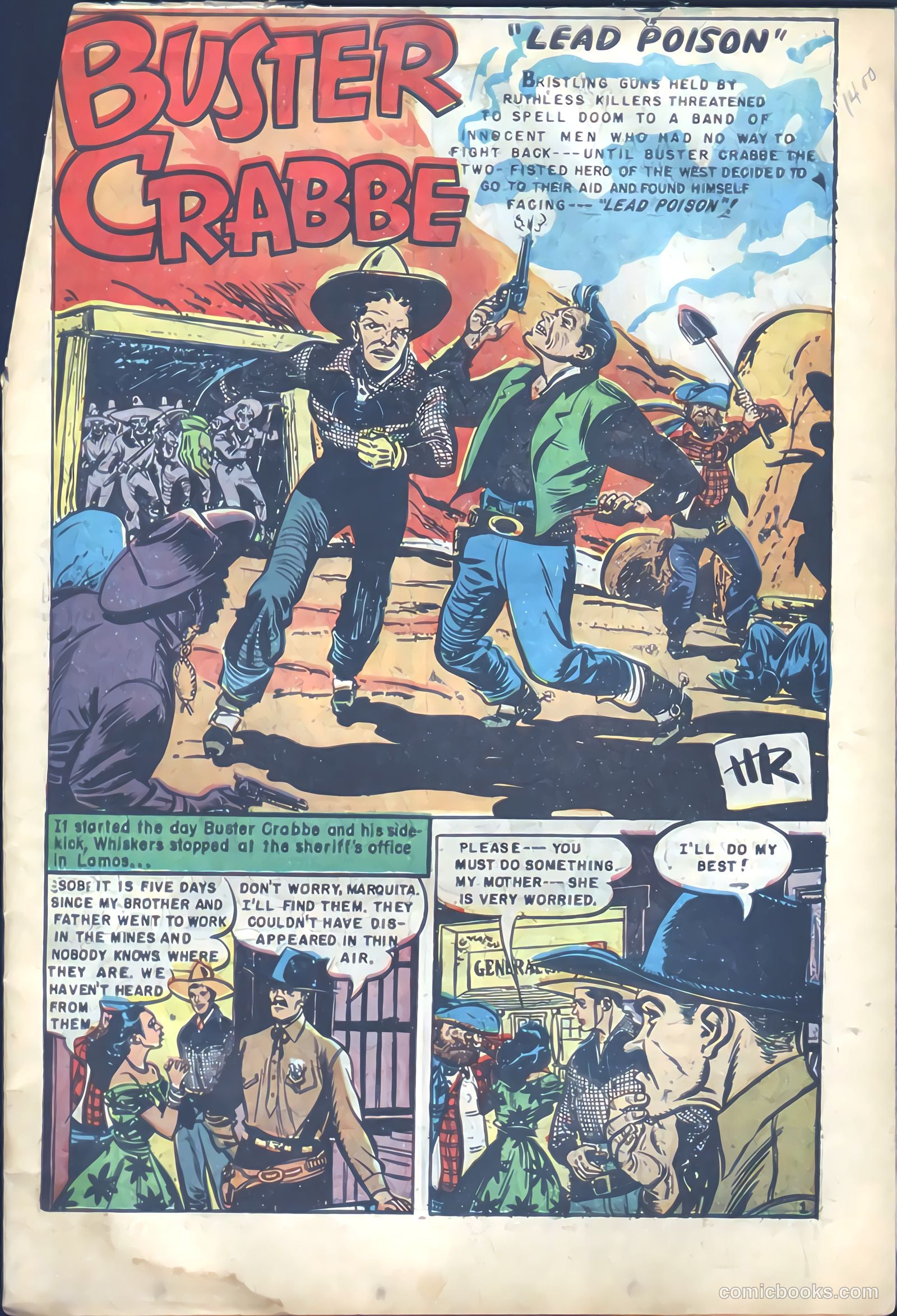 Buster Crabbe #4 — page 3 of 36
