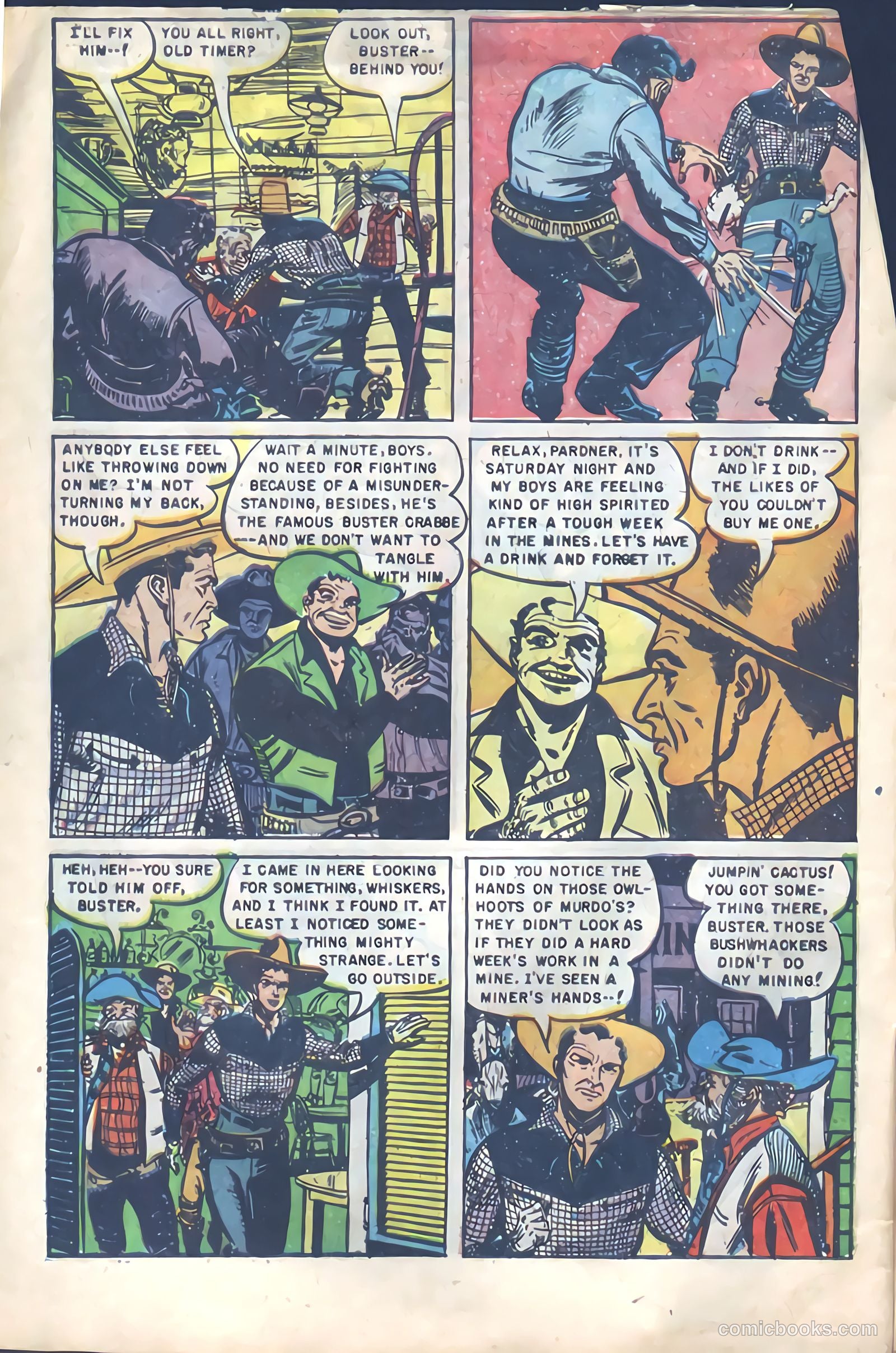 Buster Crabbe #4 — page 6 of 36