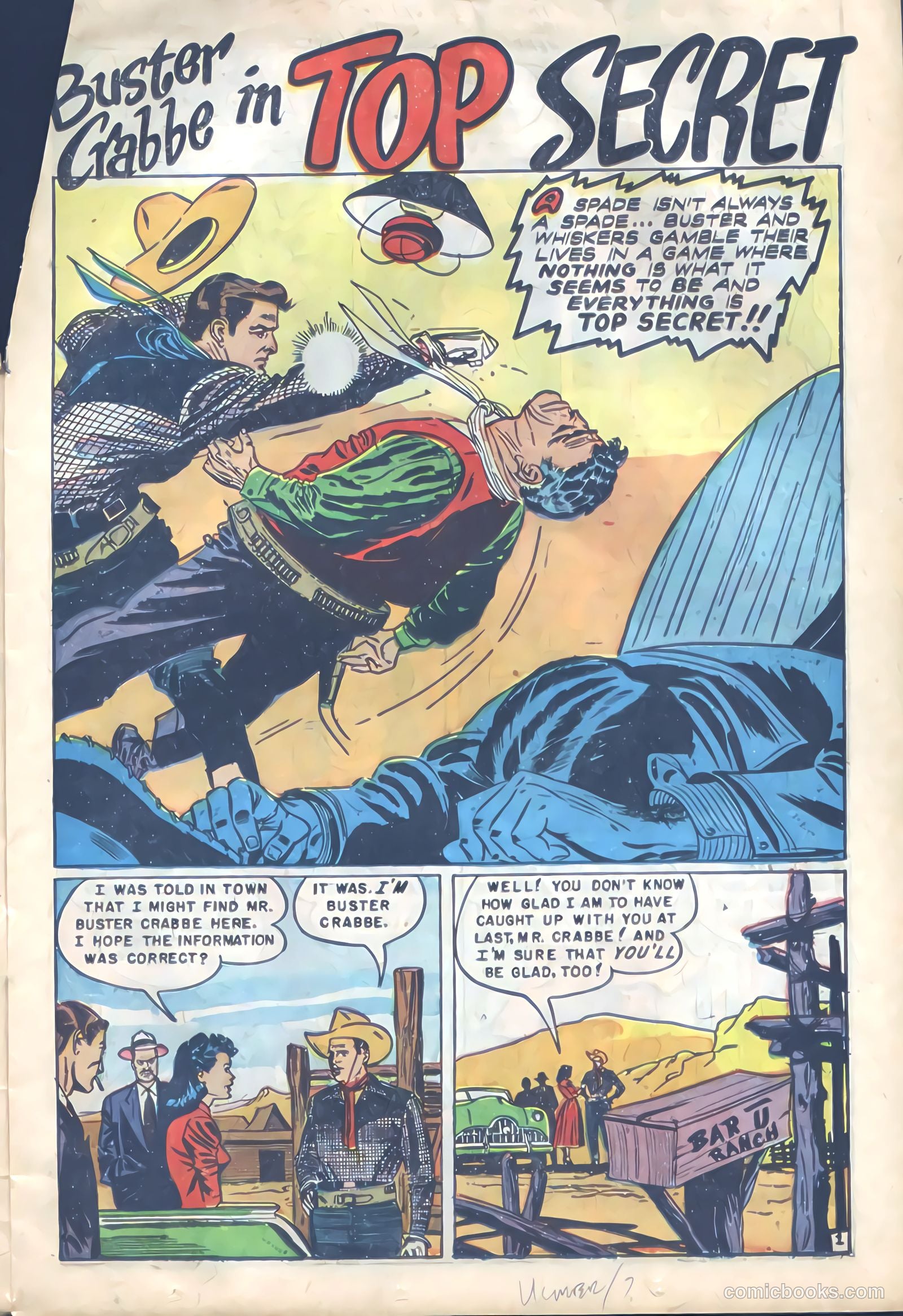 Buster Crabbe #4 — page 11 of 36