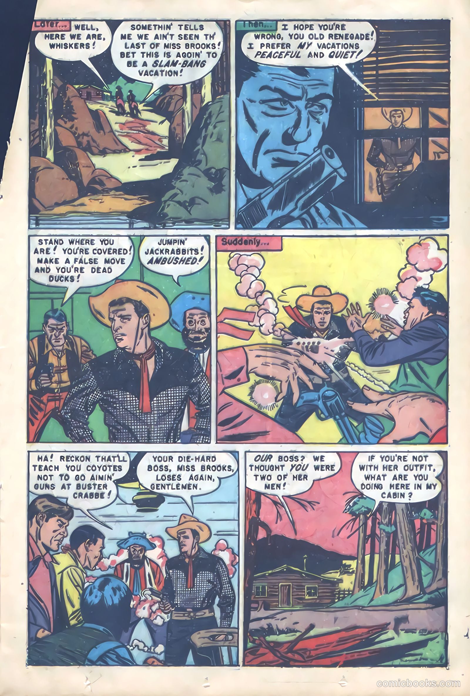 Buster Crabbe #4 — page 17 of 36