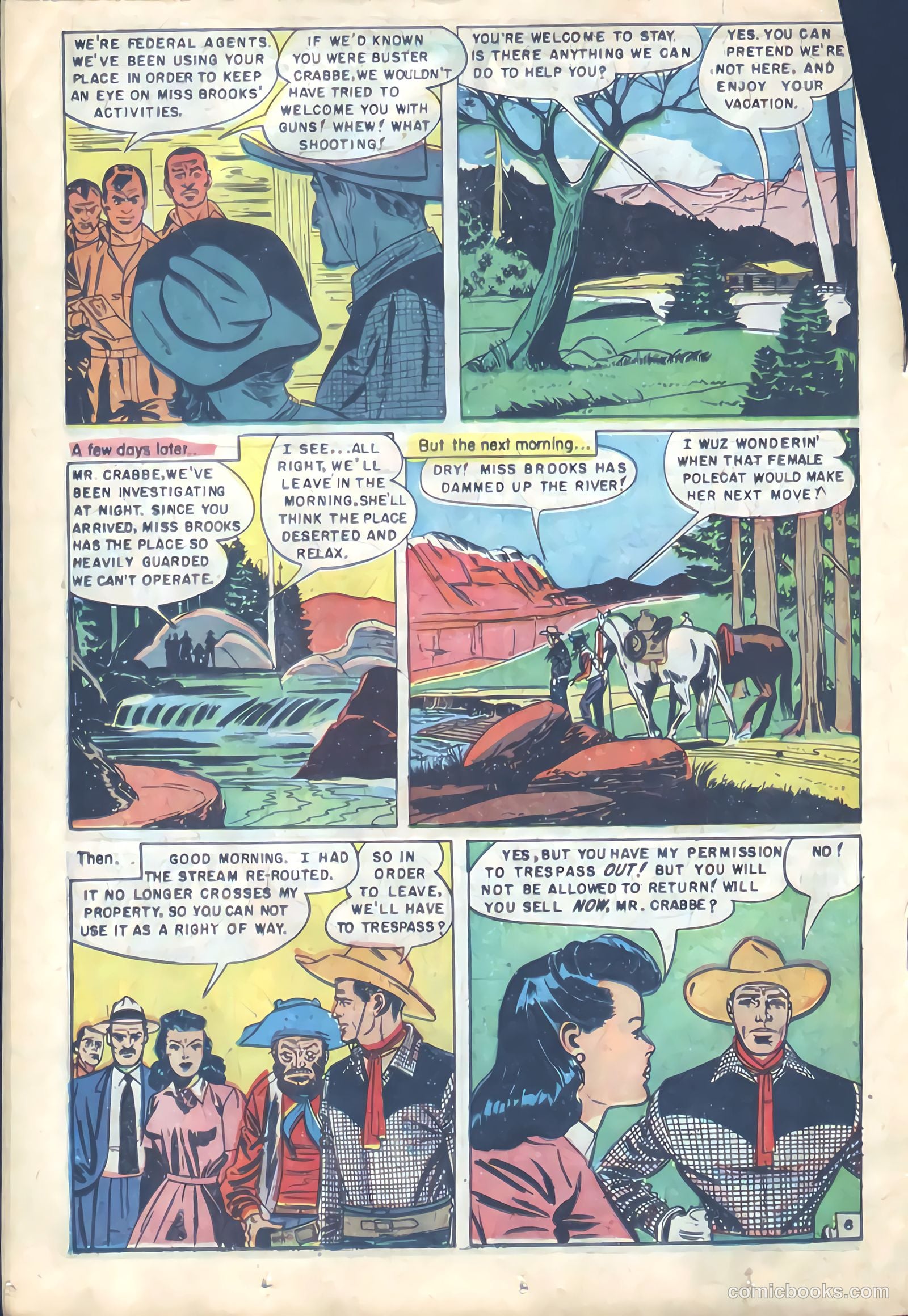Buster Crabbe #4 — page 18 of 36