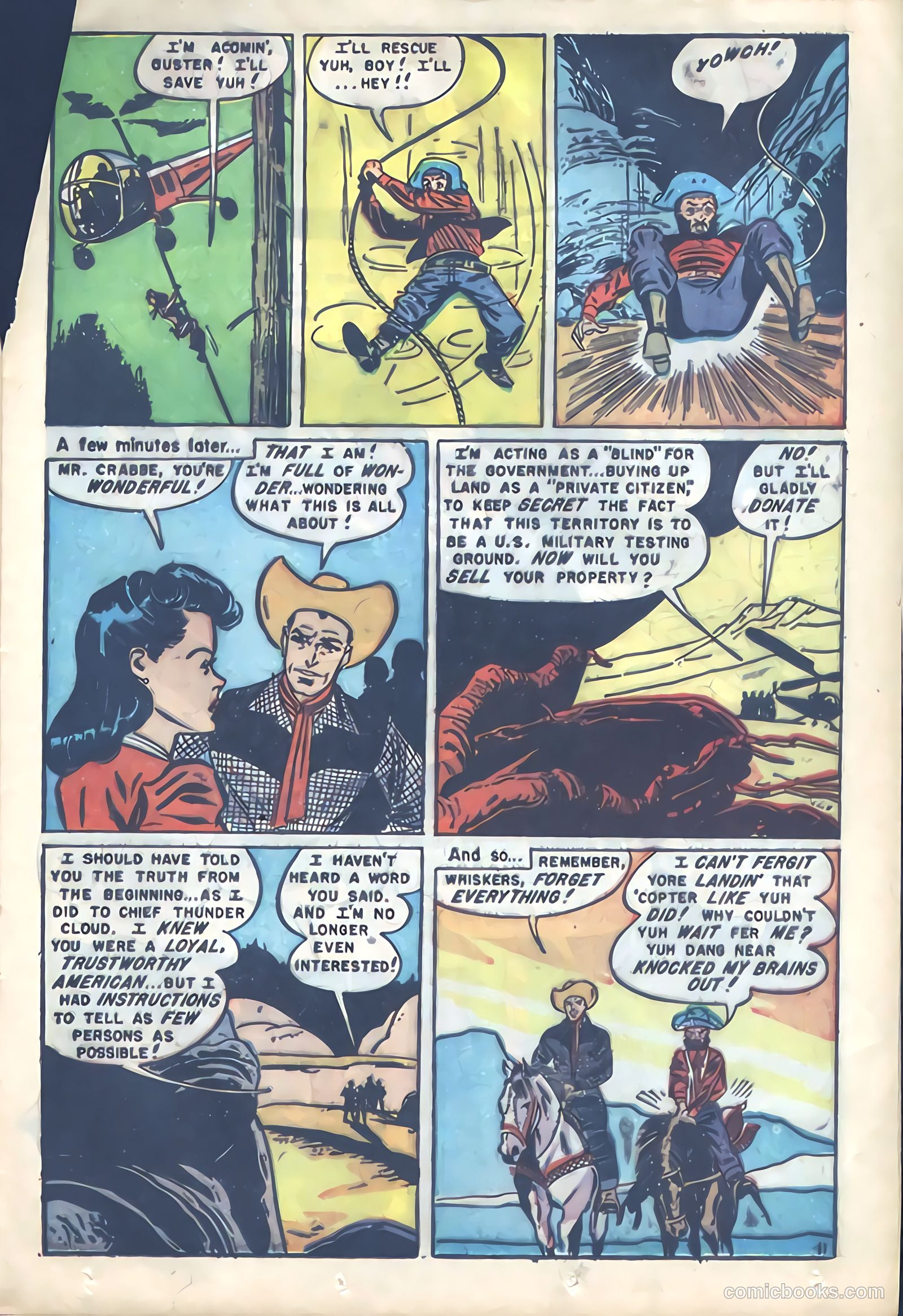 Buster Crabbe #4 — page 21 of 36