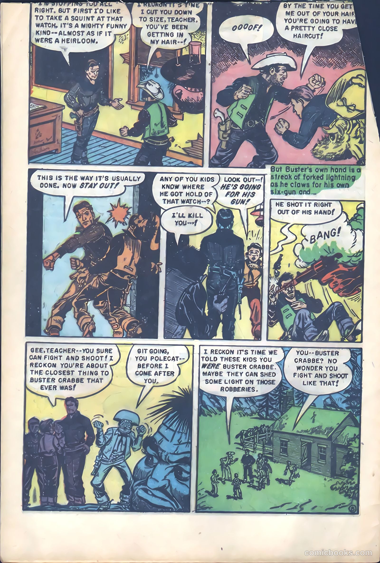 Buster Crabbe #4 — page 32 of 36