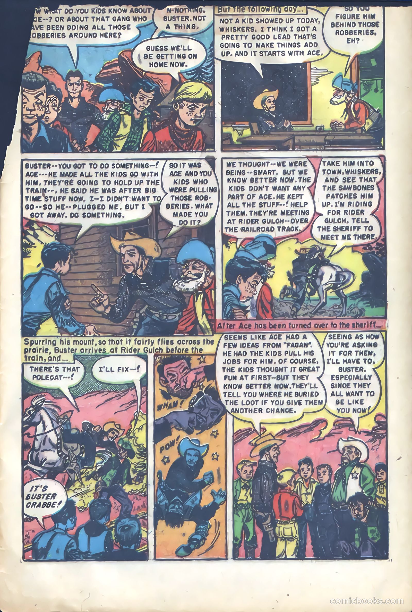 Buster Crabbe #4 — page 33 of 36