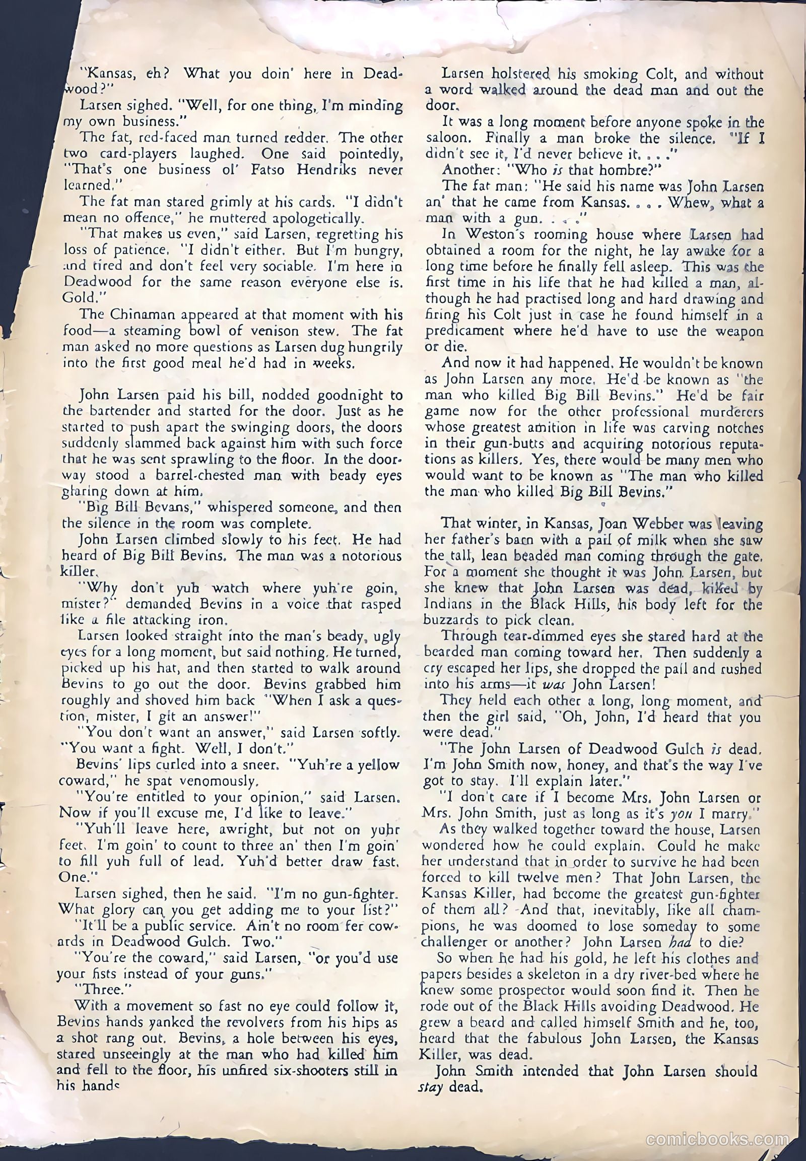 Buster Crabbe #4 — page 35 of 36