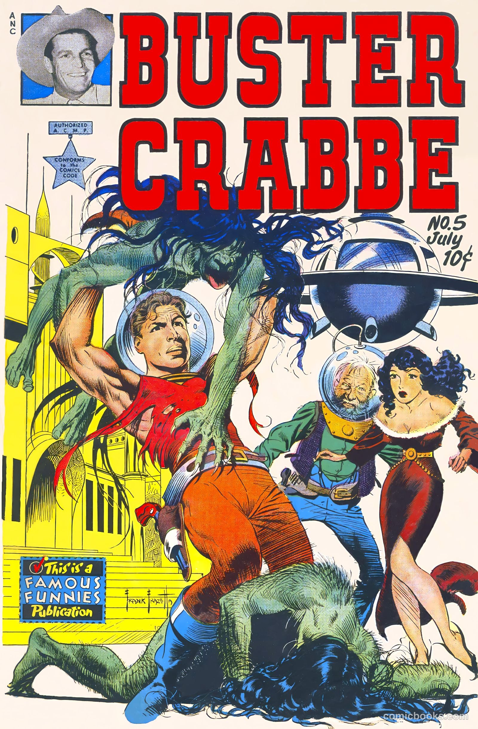 Buster Crabbe #5 — page 1 of 36