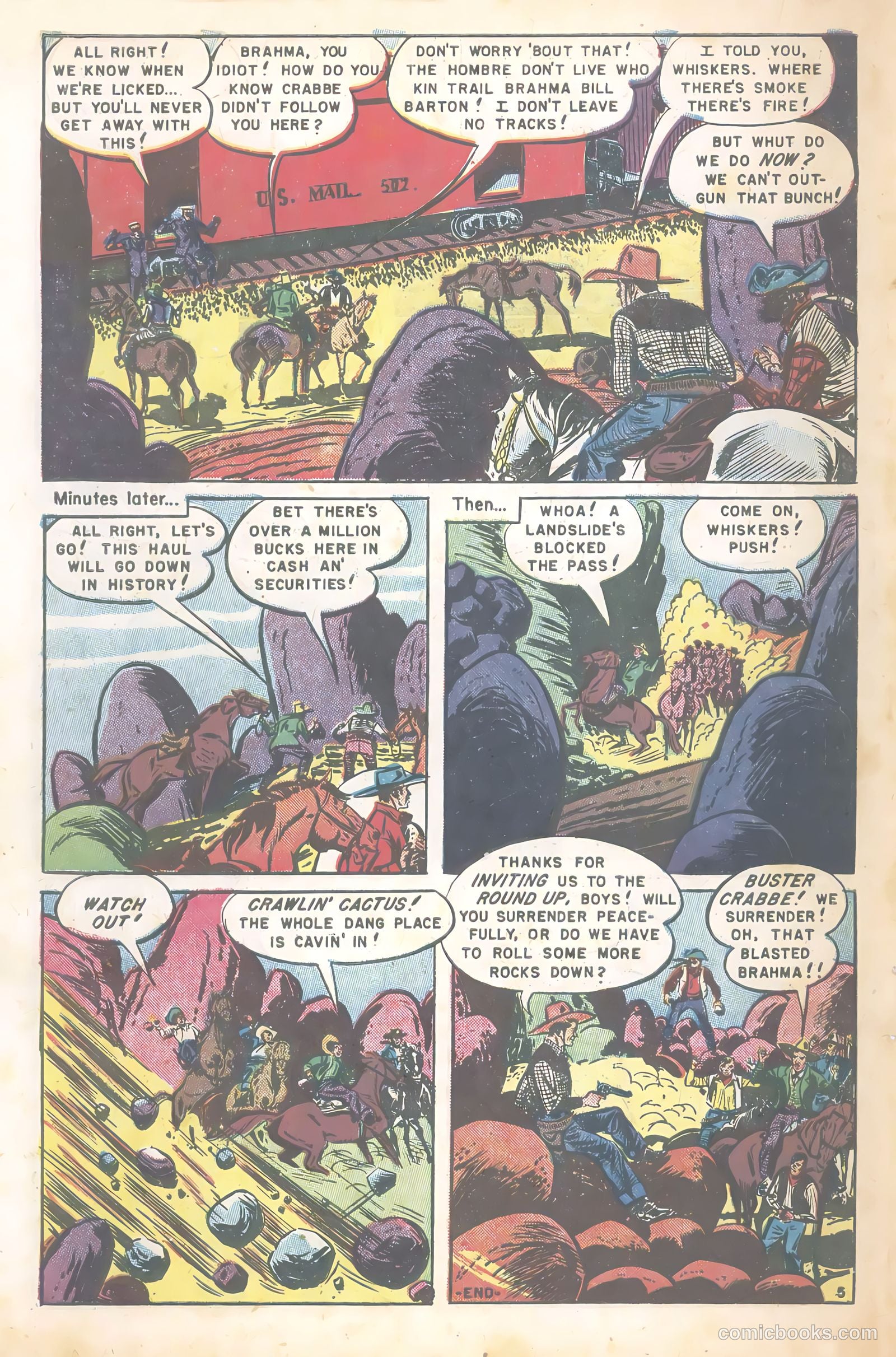 Buster Crabbe #5 — page 34 of 36