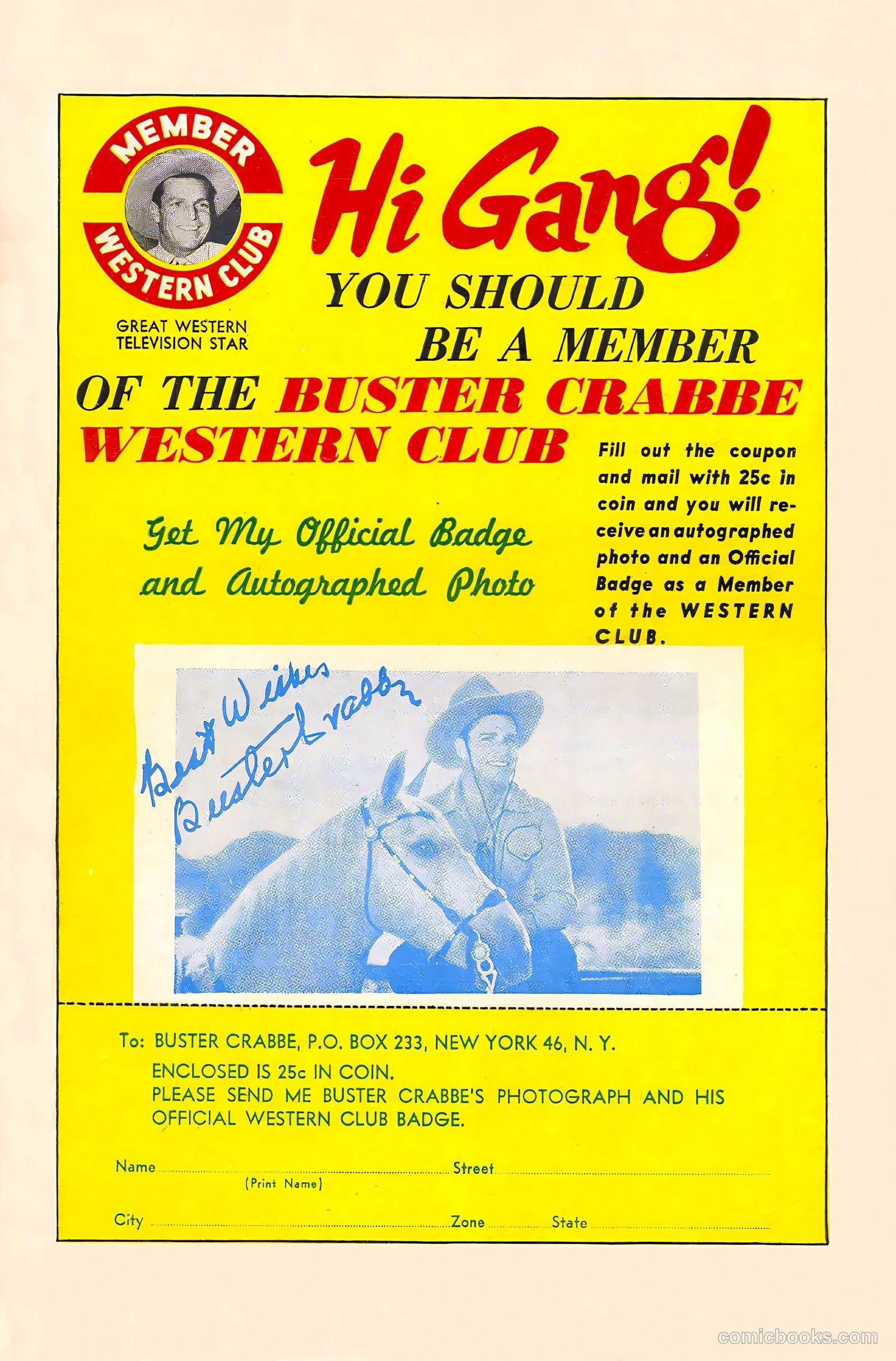 Buster Crabbe #5 — page 36 of 36