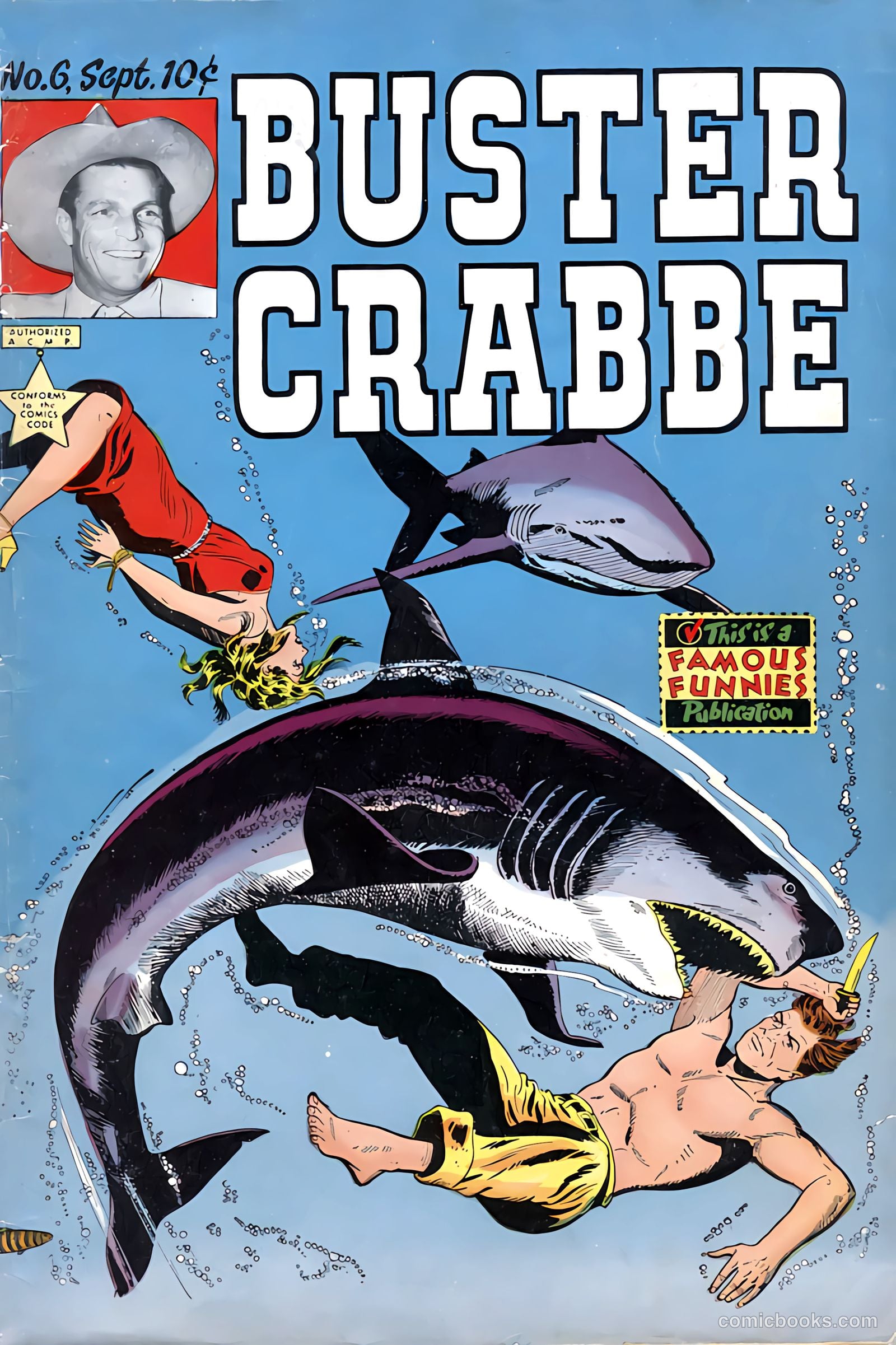 Buster Crabbe #6 — page 1 of 36