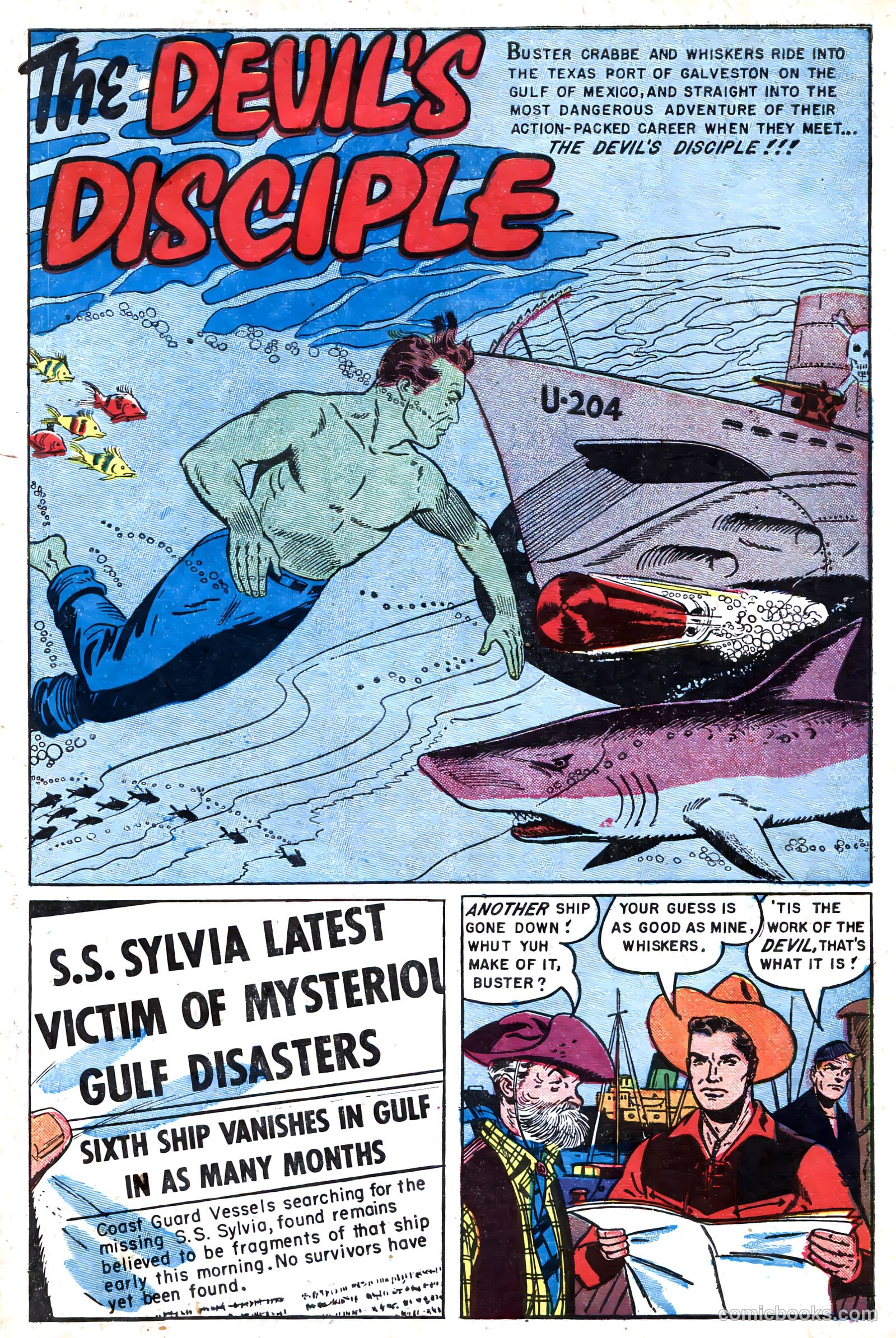 Buster Crabbe #6 — page 3 of 36
