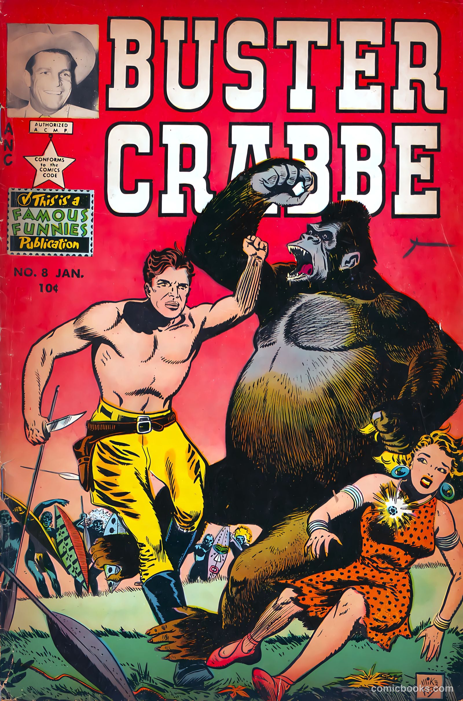 Buster Crabbe #8 — page 1 of 36