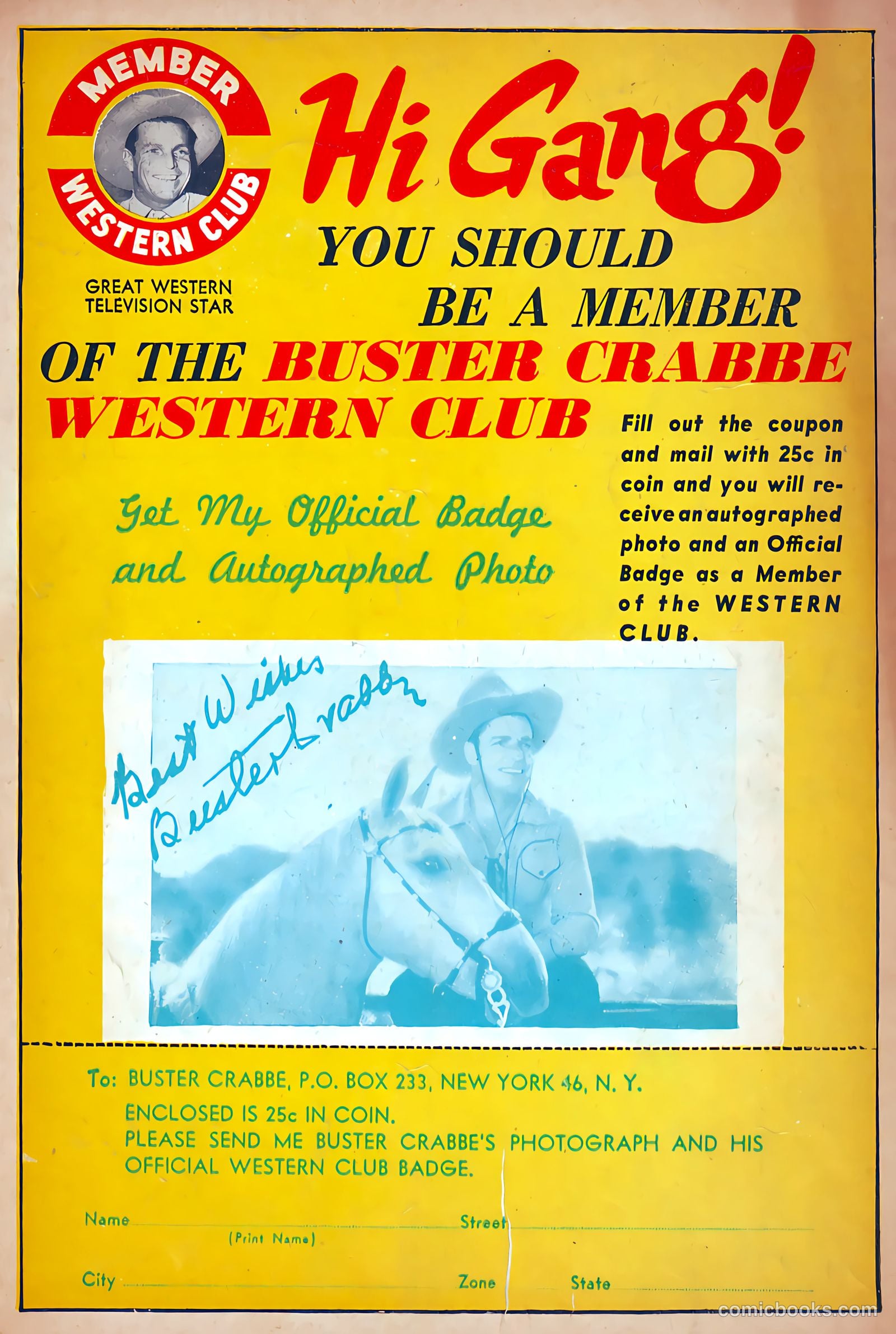 Buster Crabbe #8 — page 36 of 36