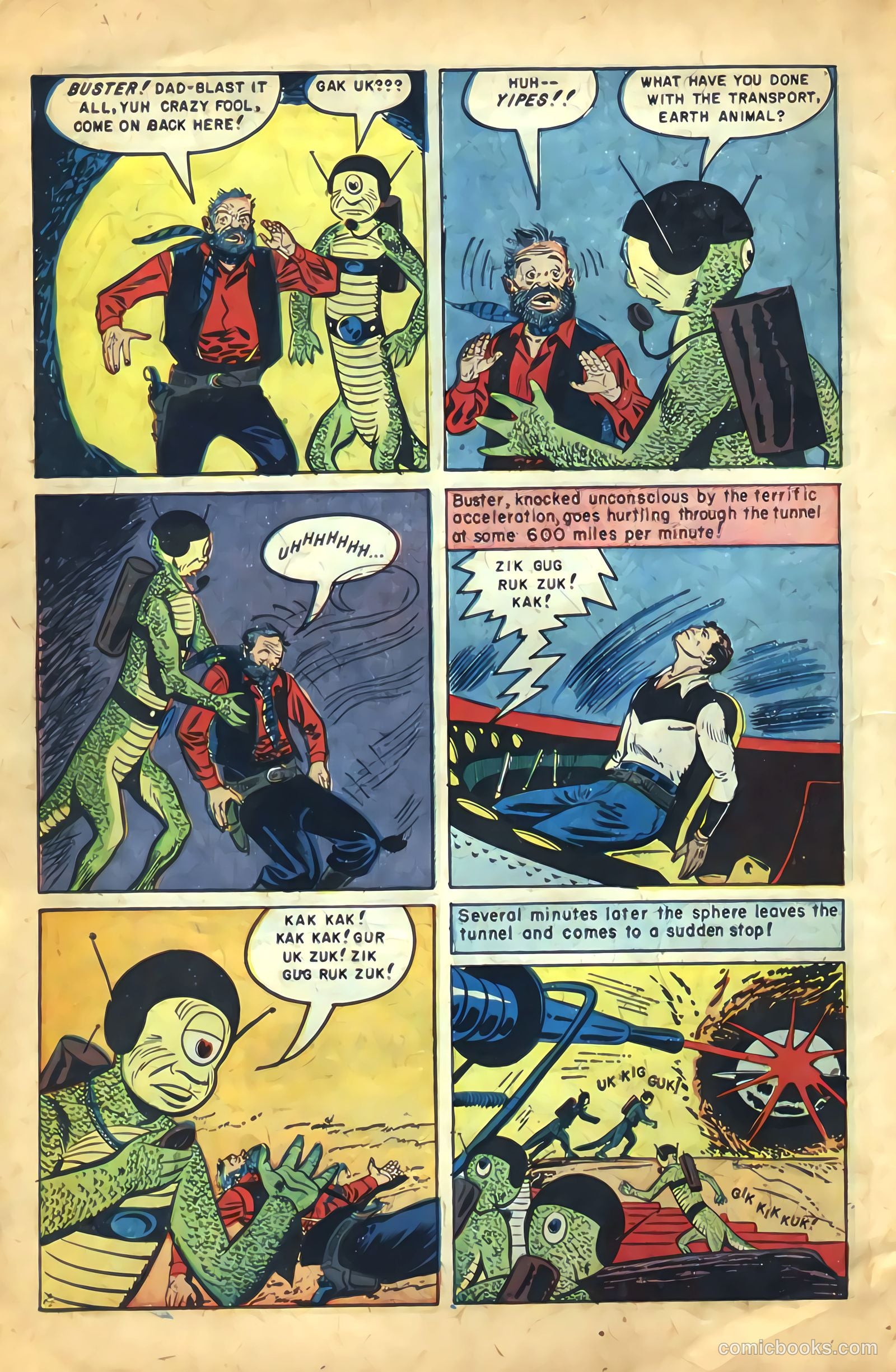 Buster Crabbe #9 — page 6 of 36
