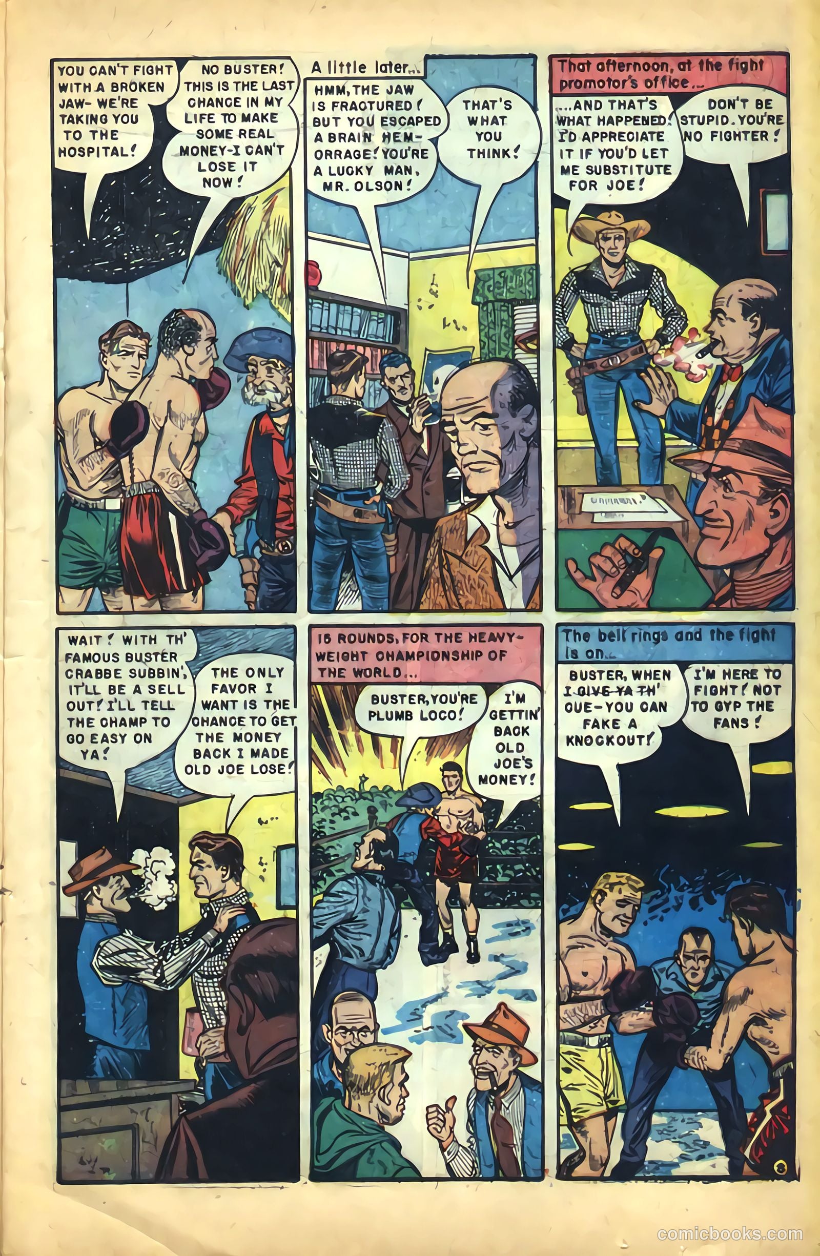 Buster Crabbe #9 — page 21 of 36