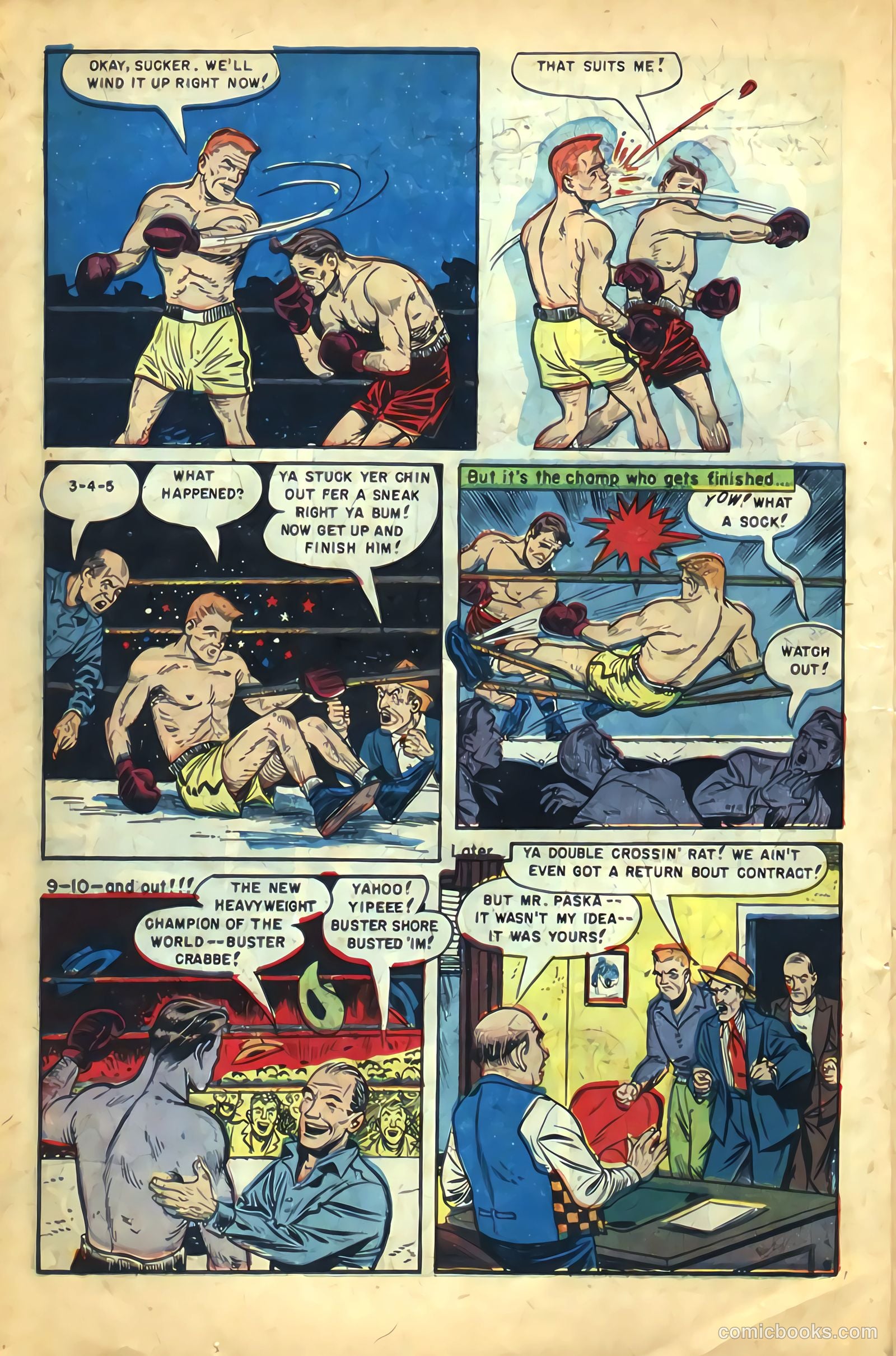 Buster Crabbe #9 — page 22 of 36