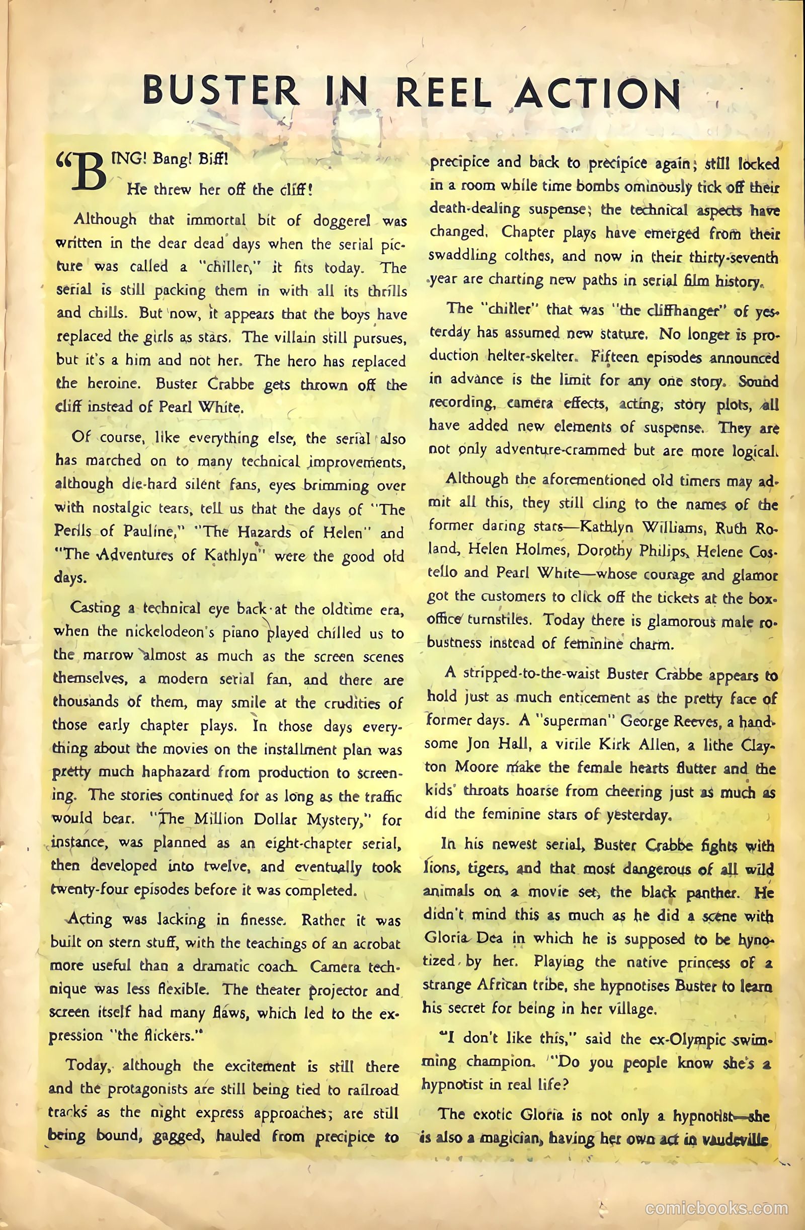 Buster Crabbe #9 — page 25 of 36