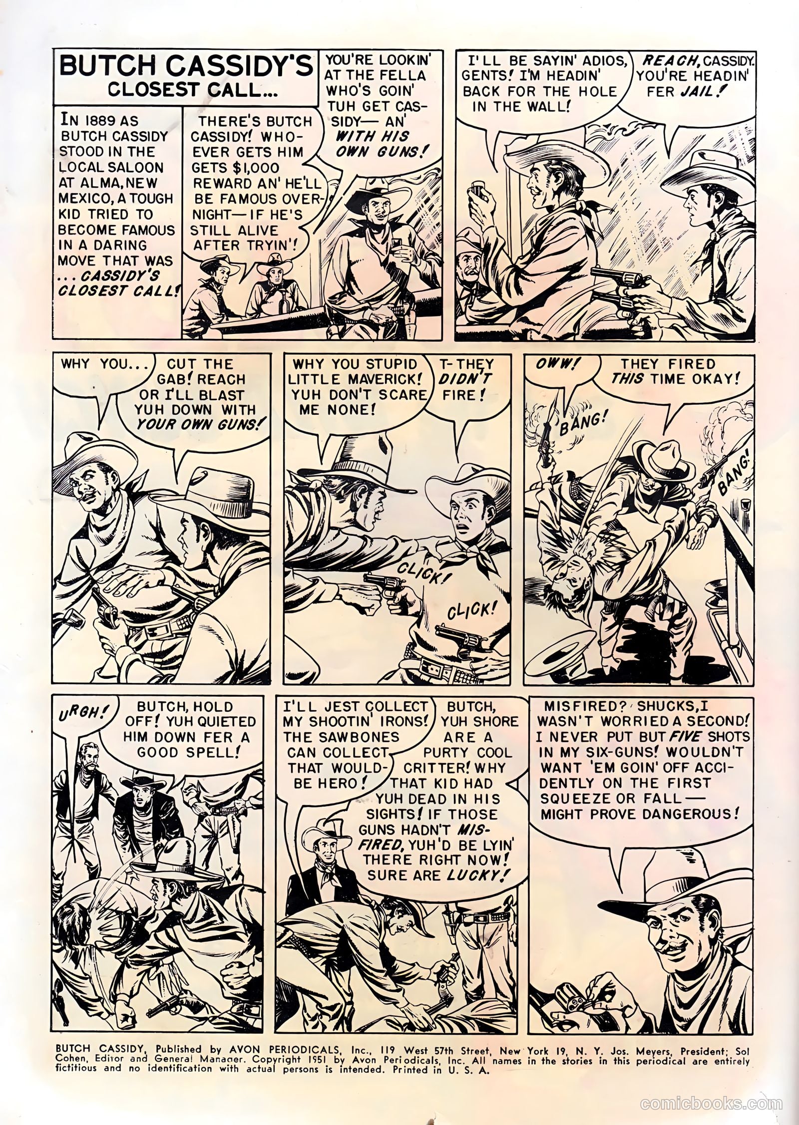 Butch Cassidy #1 — page 2 of 36