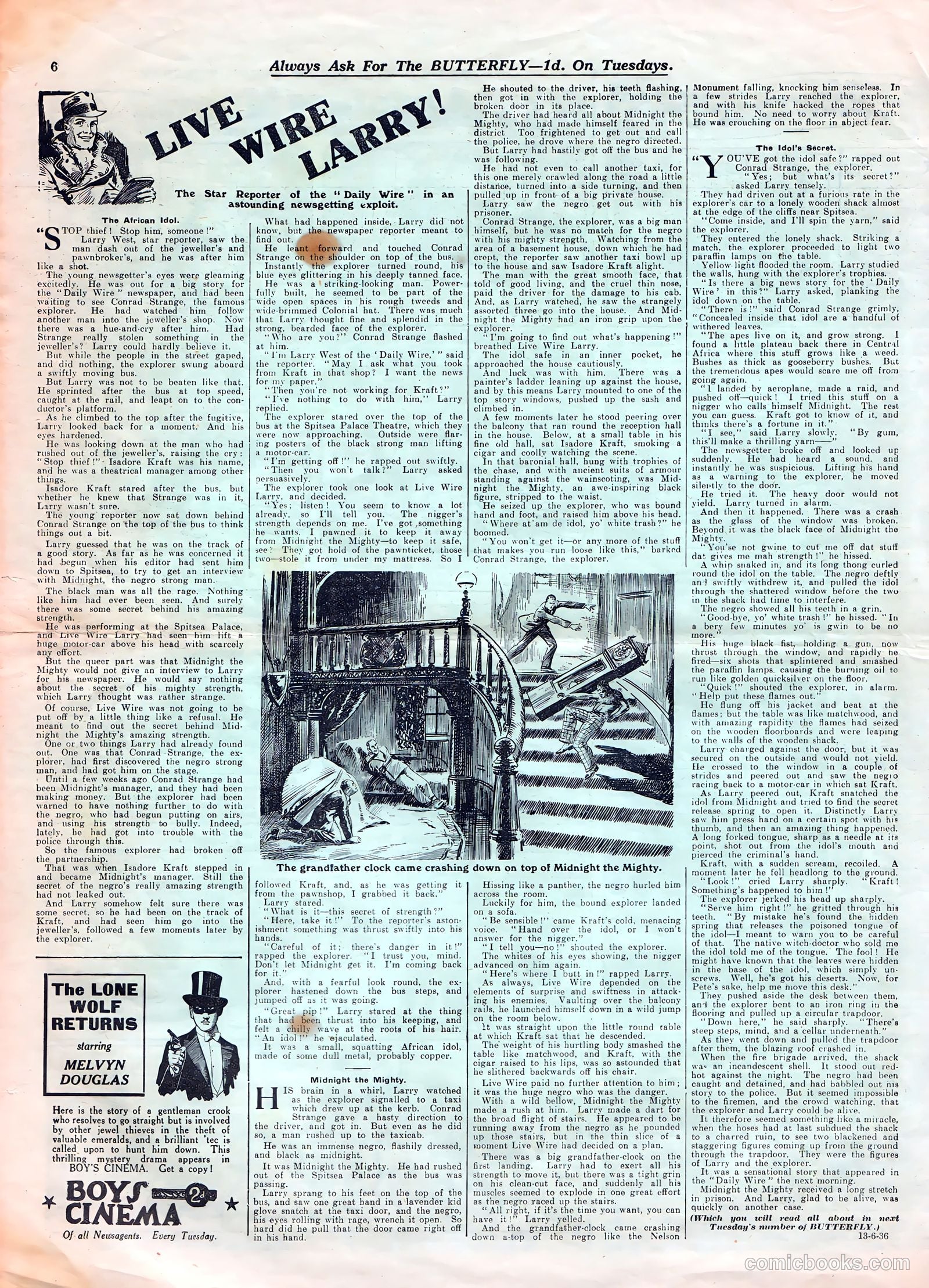 Butterfly #1001 — page 5 of 7