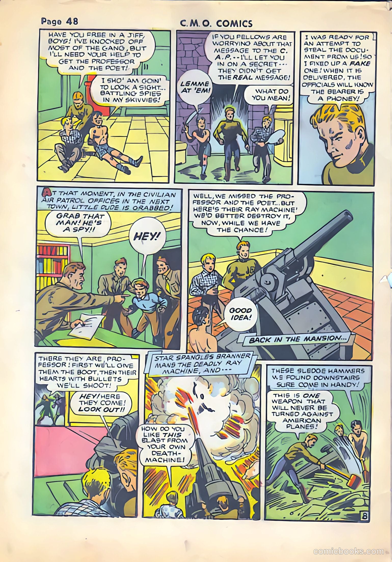 C-M-O Comics #2 — page 50 of 52