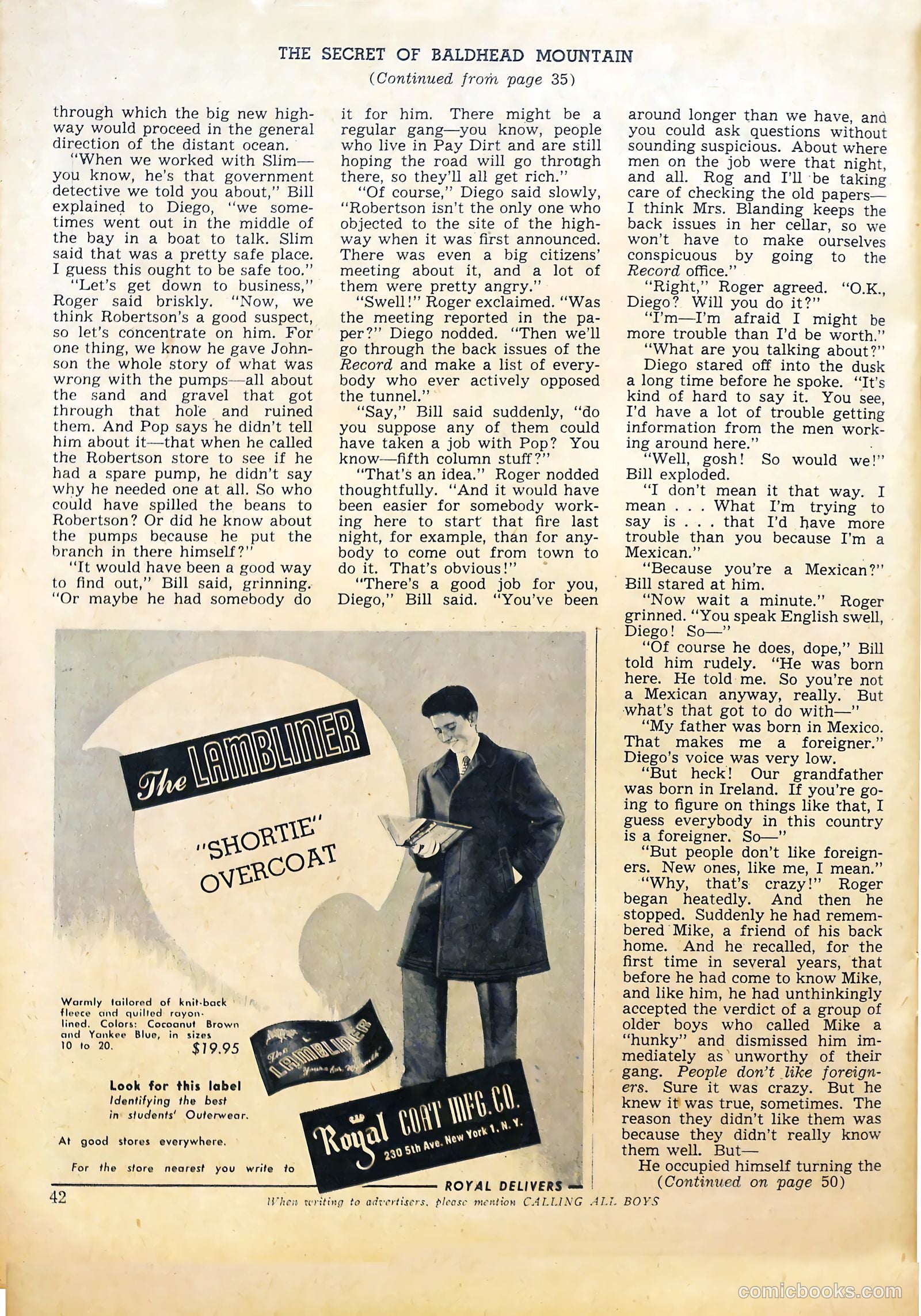 Calling All Boys #1 — page 42 of 61
