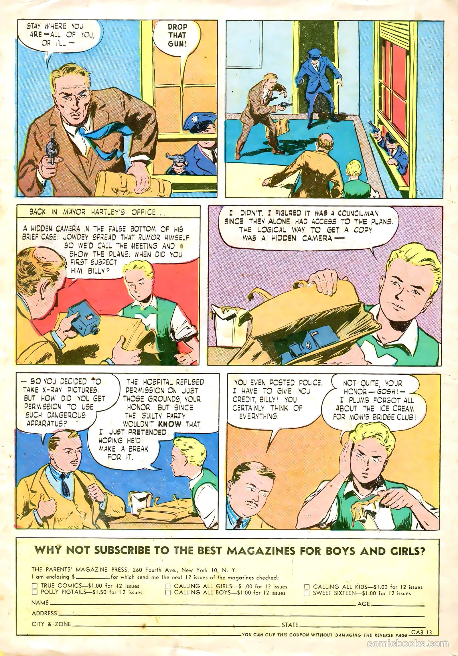 Calling All Boys #13 — page 34 of 36