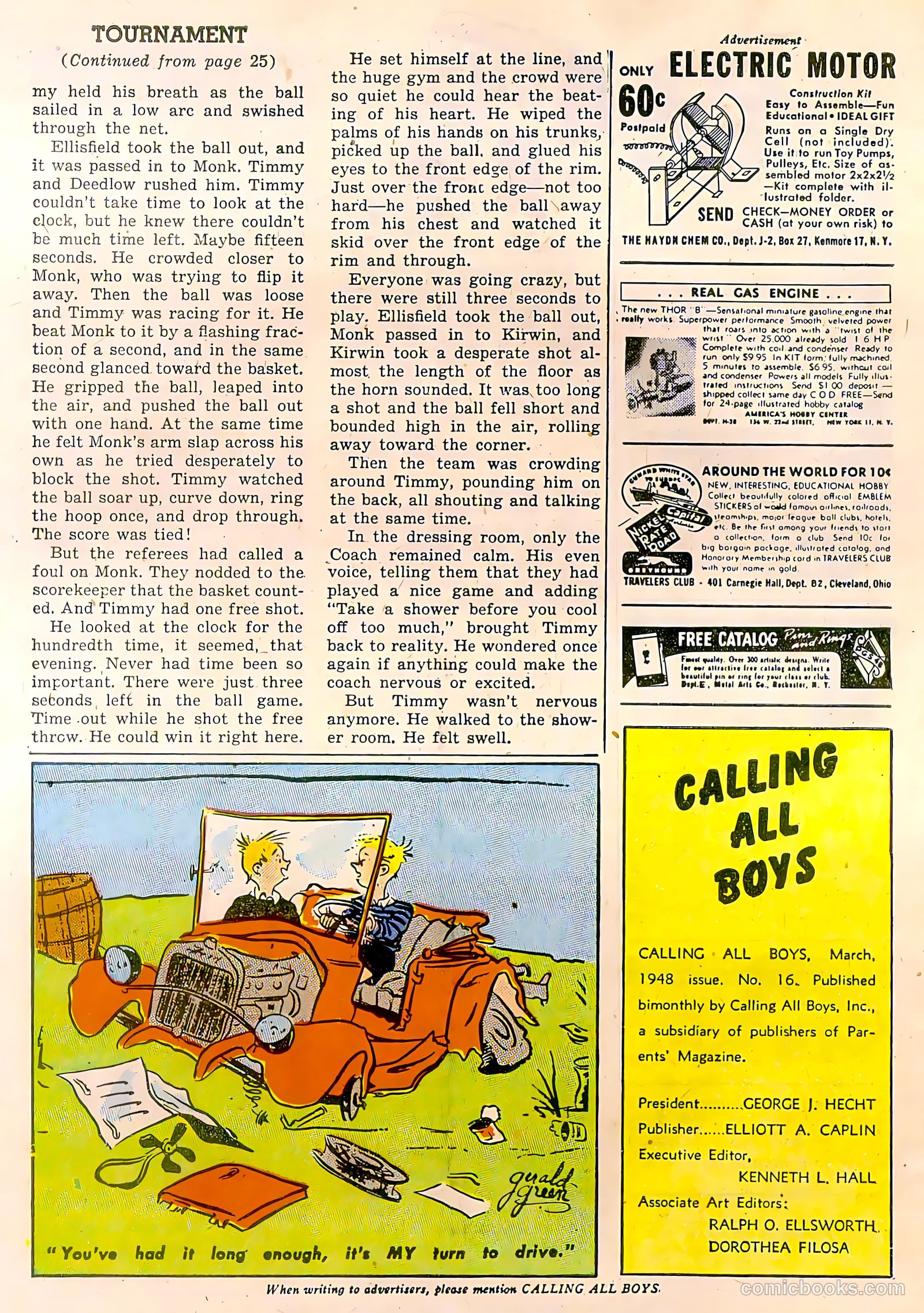 Calling All Boys #16 — page 34 of 36