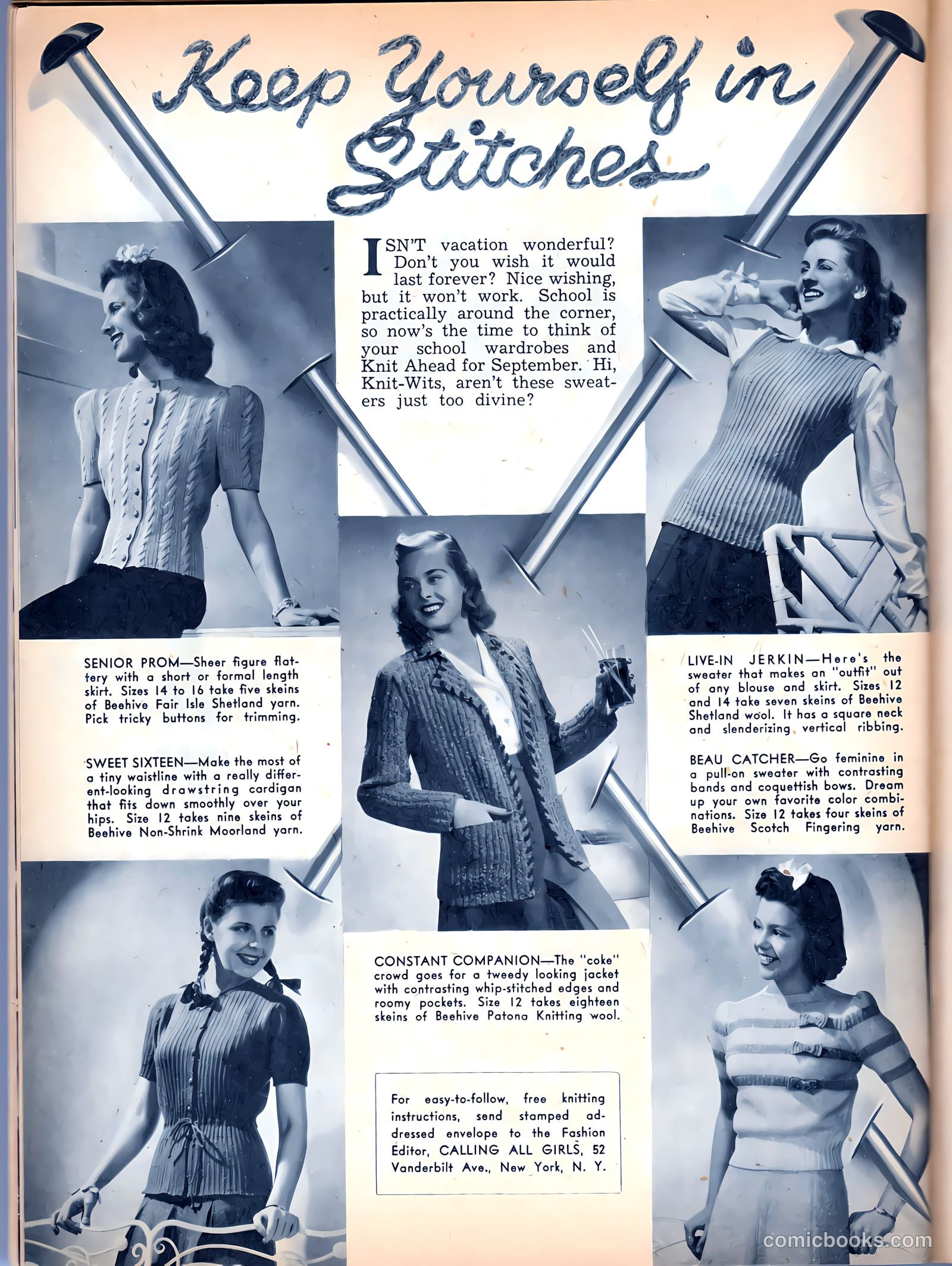 Calling All Girls #10 — page 42 of 60