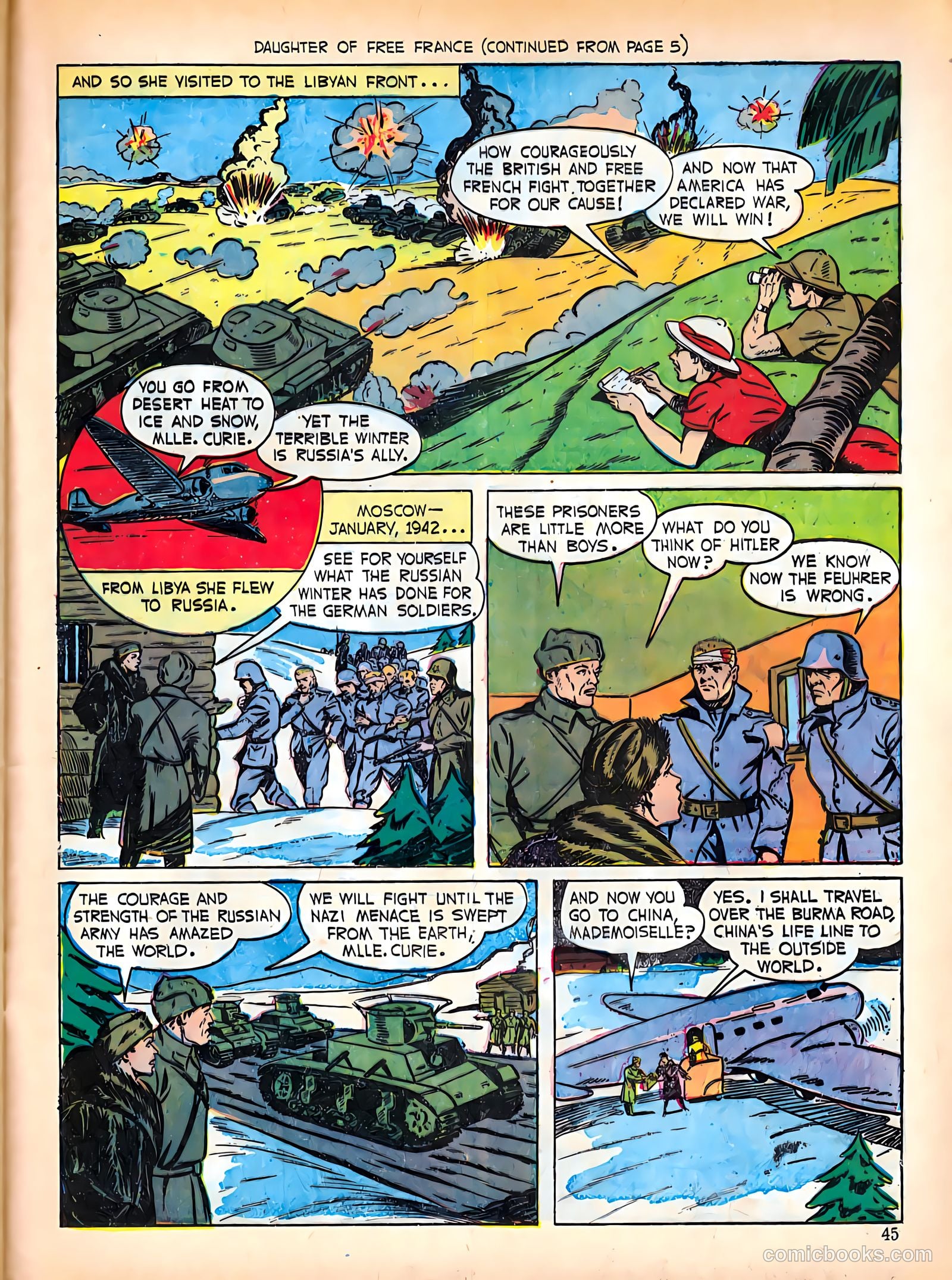 Calling All Girls #10 — page 45 of 60