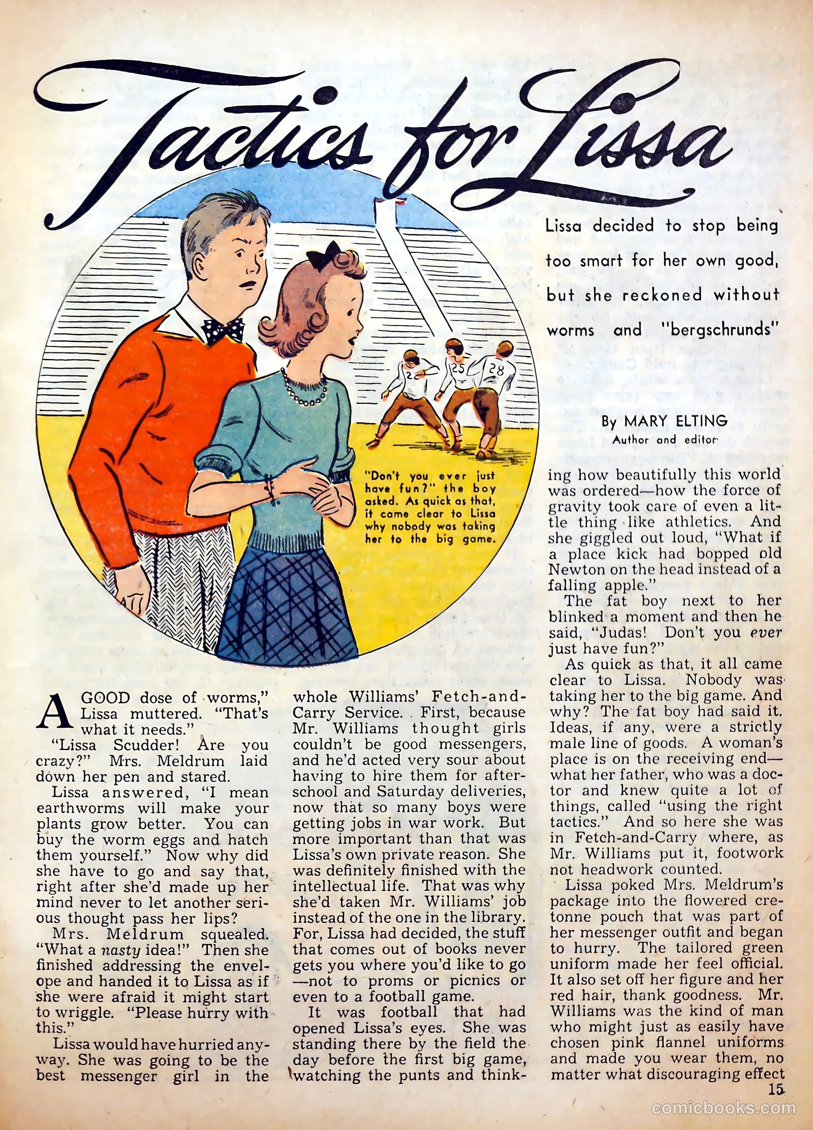 Calling All Girls #12 — page 15 of 59