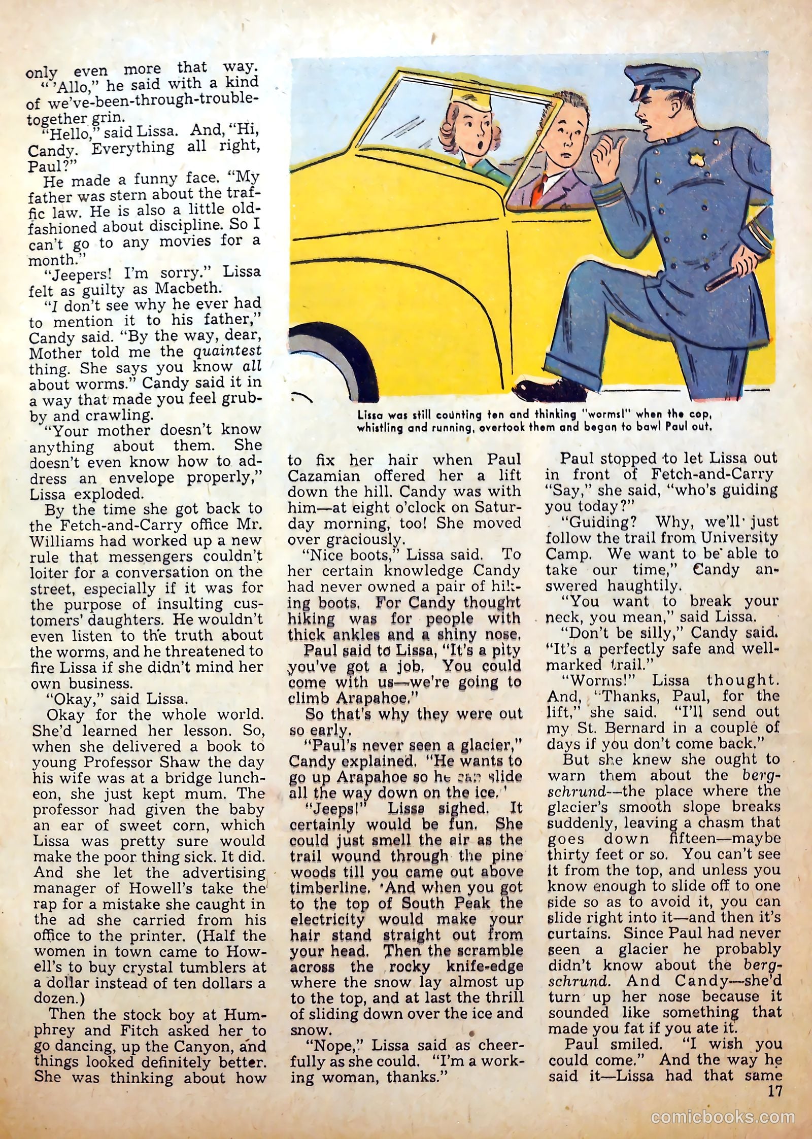 Calling All Girls #12 — page 17 of 59