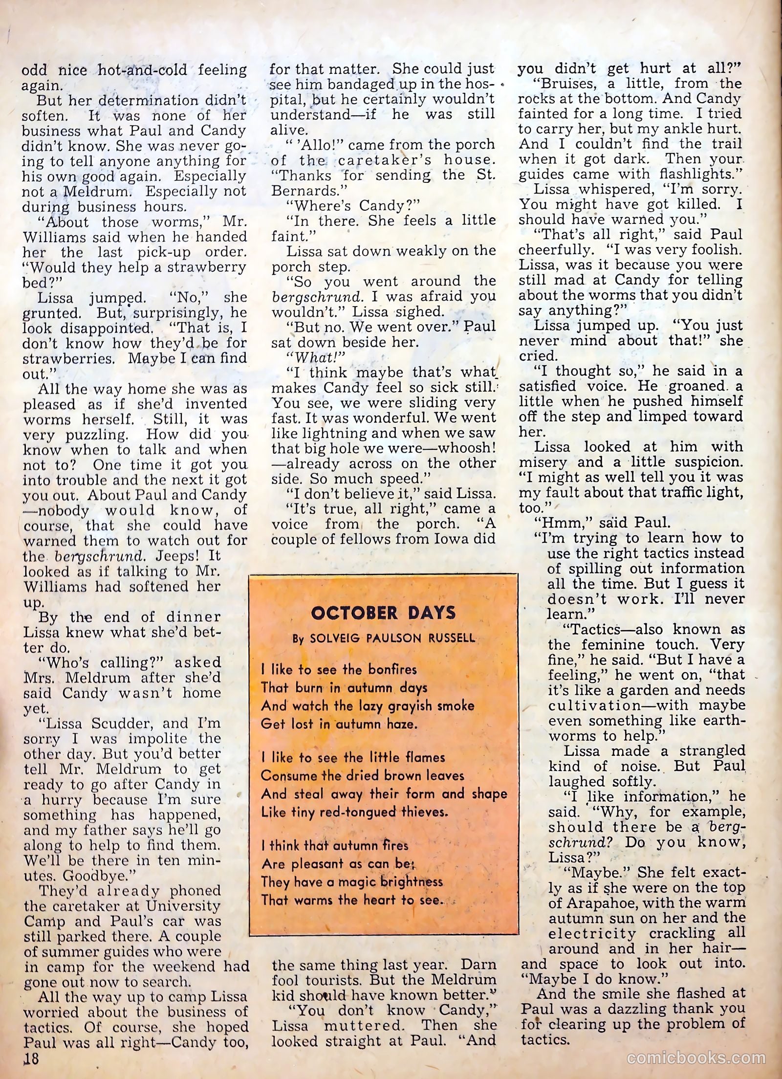 Calling All Girls #12 — page 18 of 59