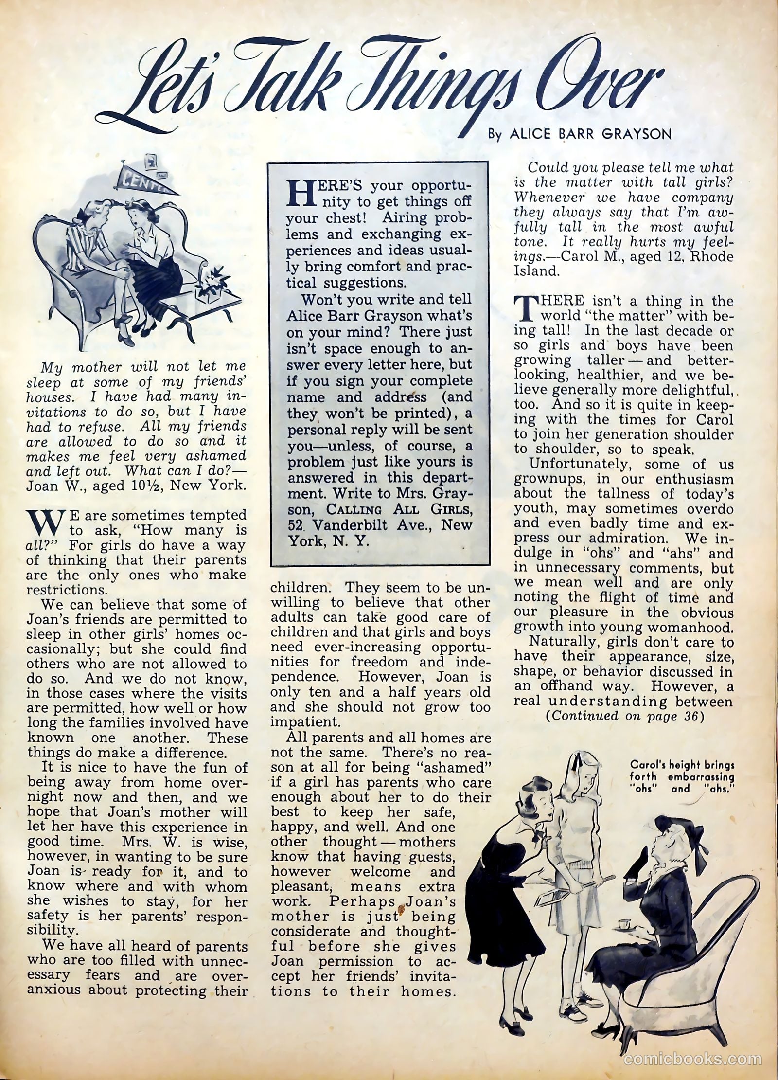 Calling All Girls #12 — page 23 of 59