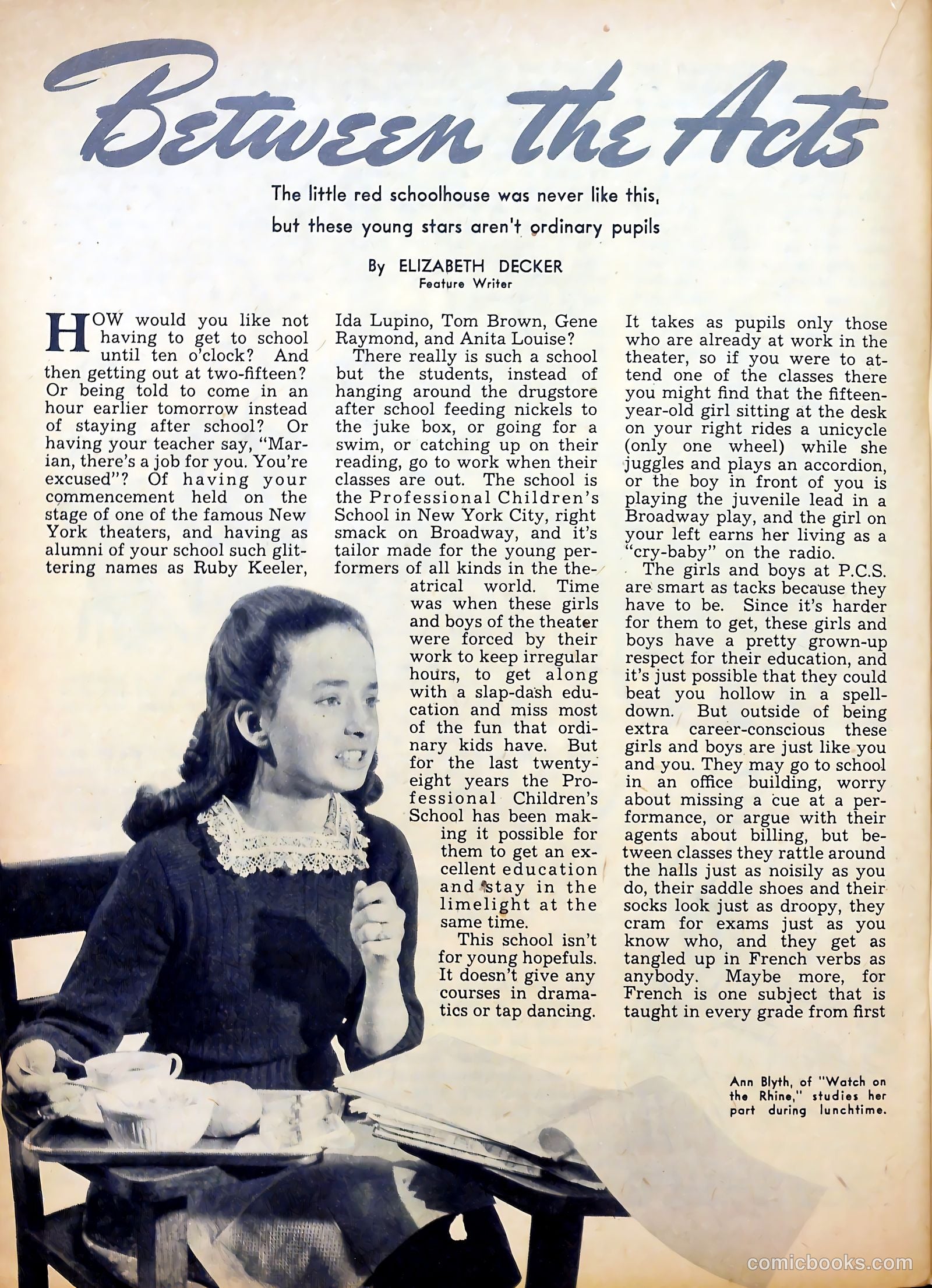 Calling All Girls #12 — page 33 of 59