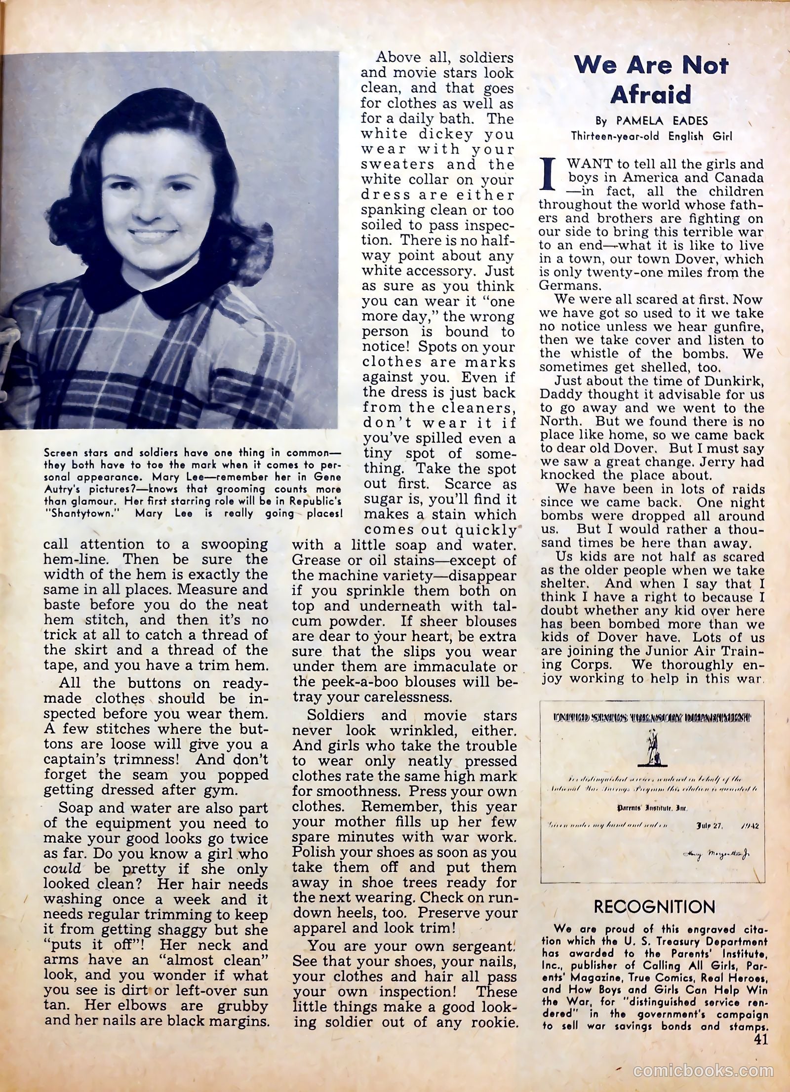 Calling All Girls #12 — page 40 of 59