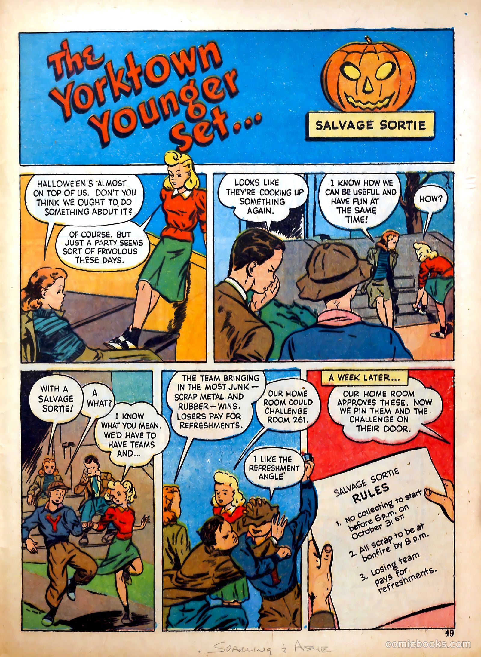 Calling All Girls #12 — page 48 of 59
