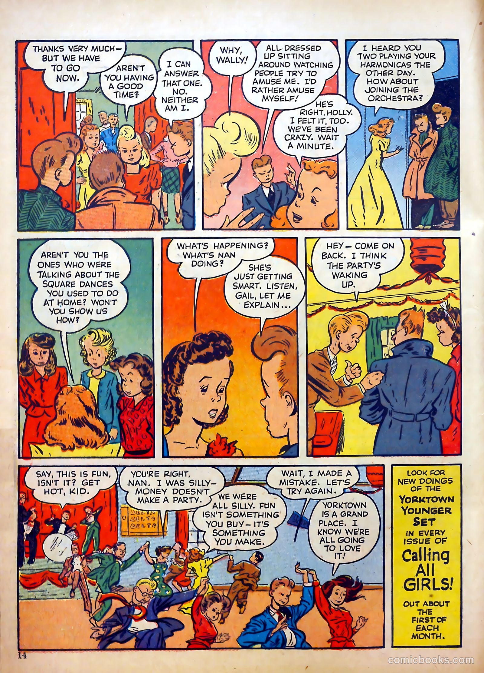 Calling All Girls #13 — page 14 of 60