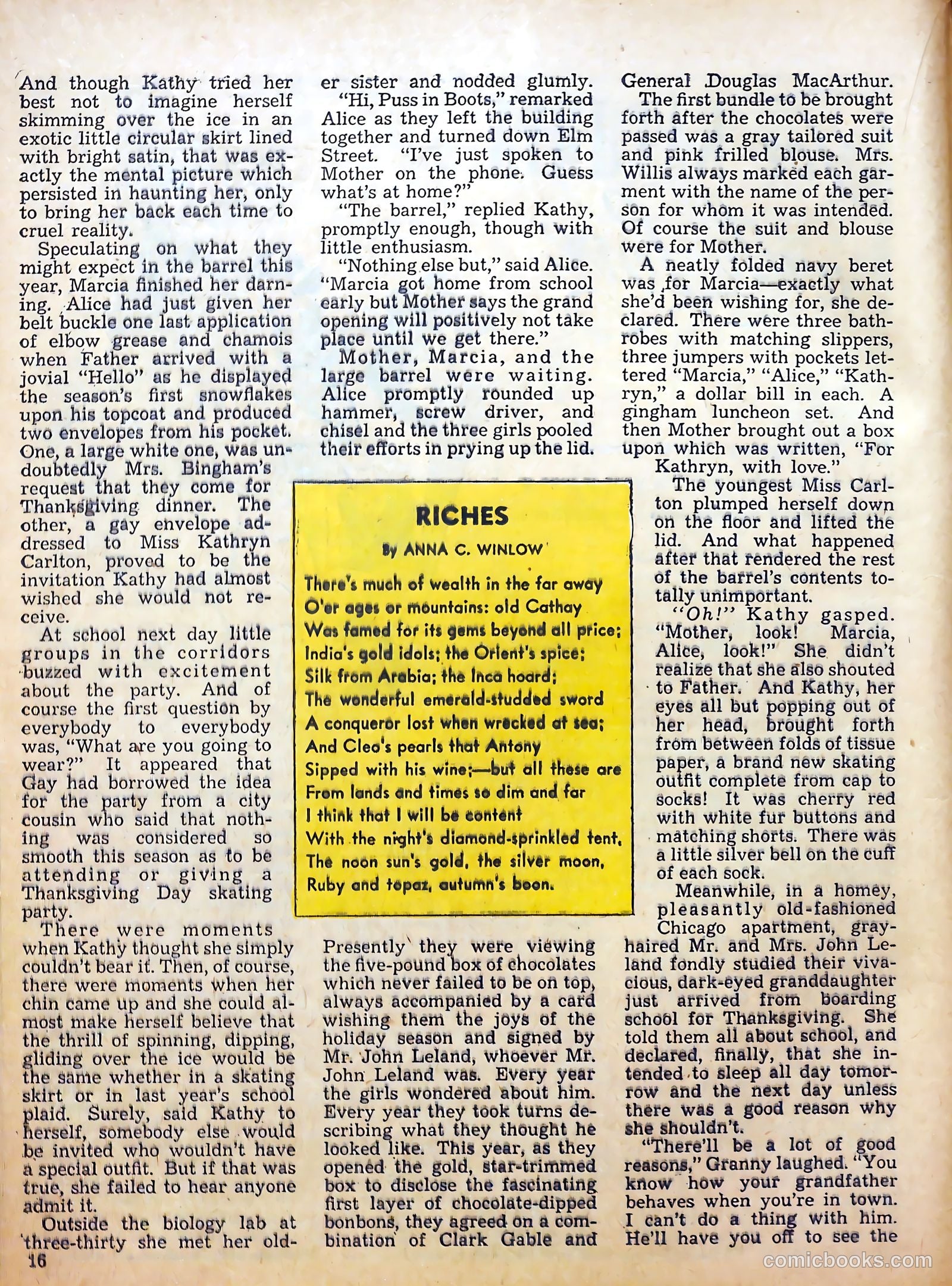 Calling All Girls #13 — page 16 of 60