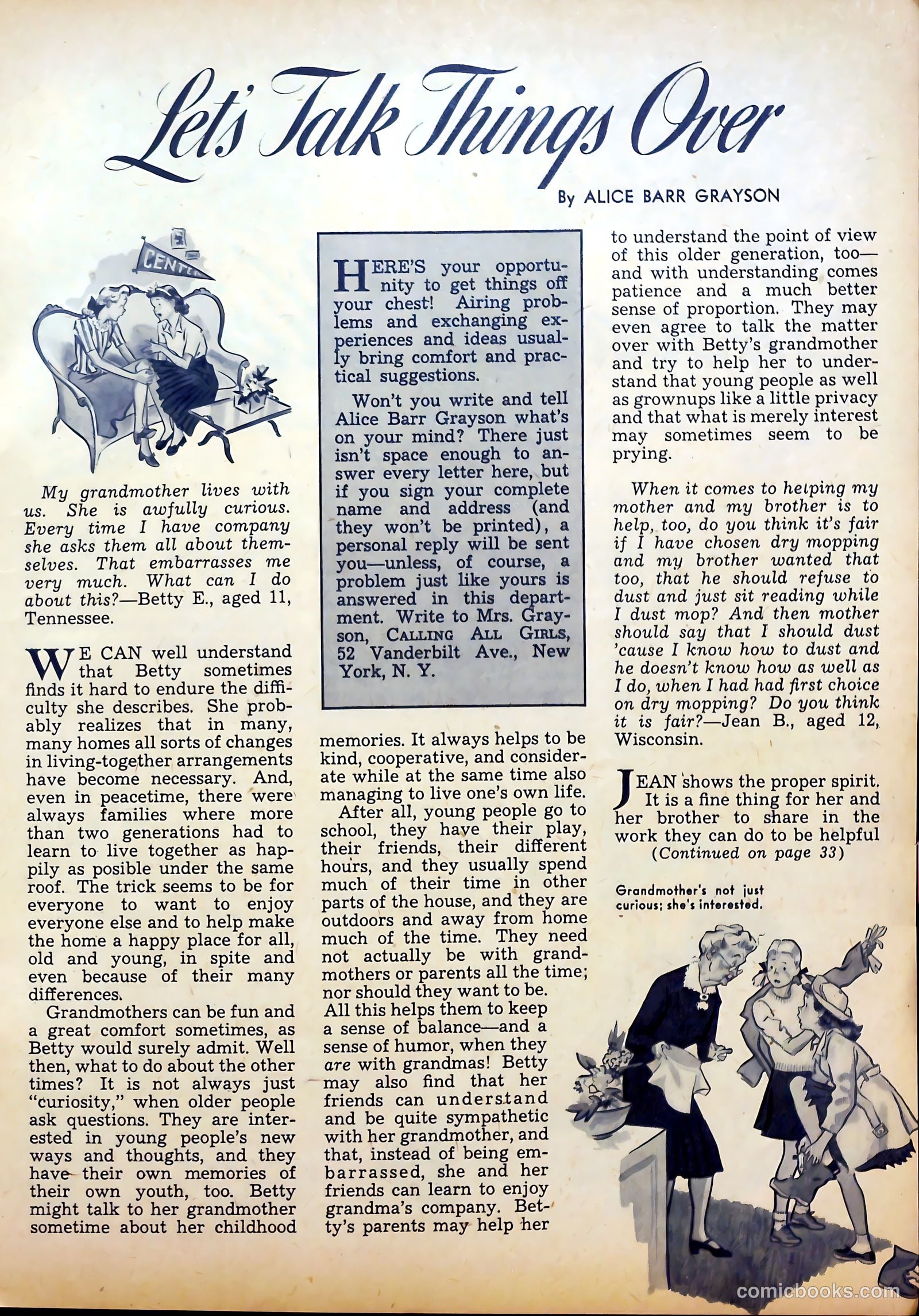 Calling All Girls #13 — page 23 of 60