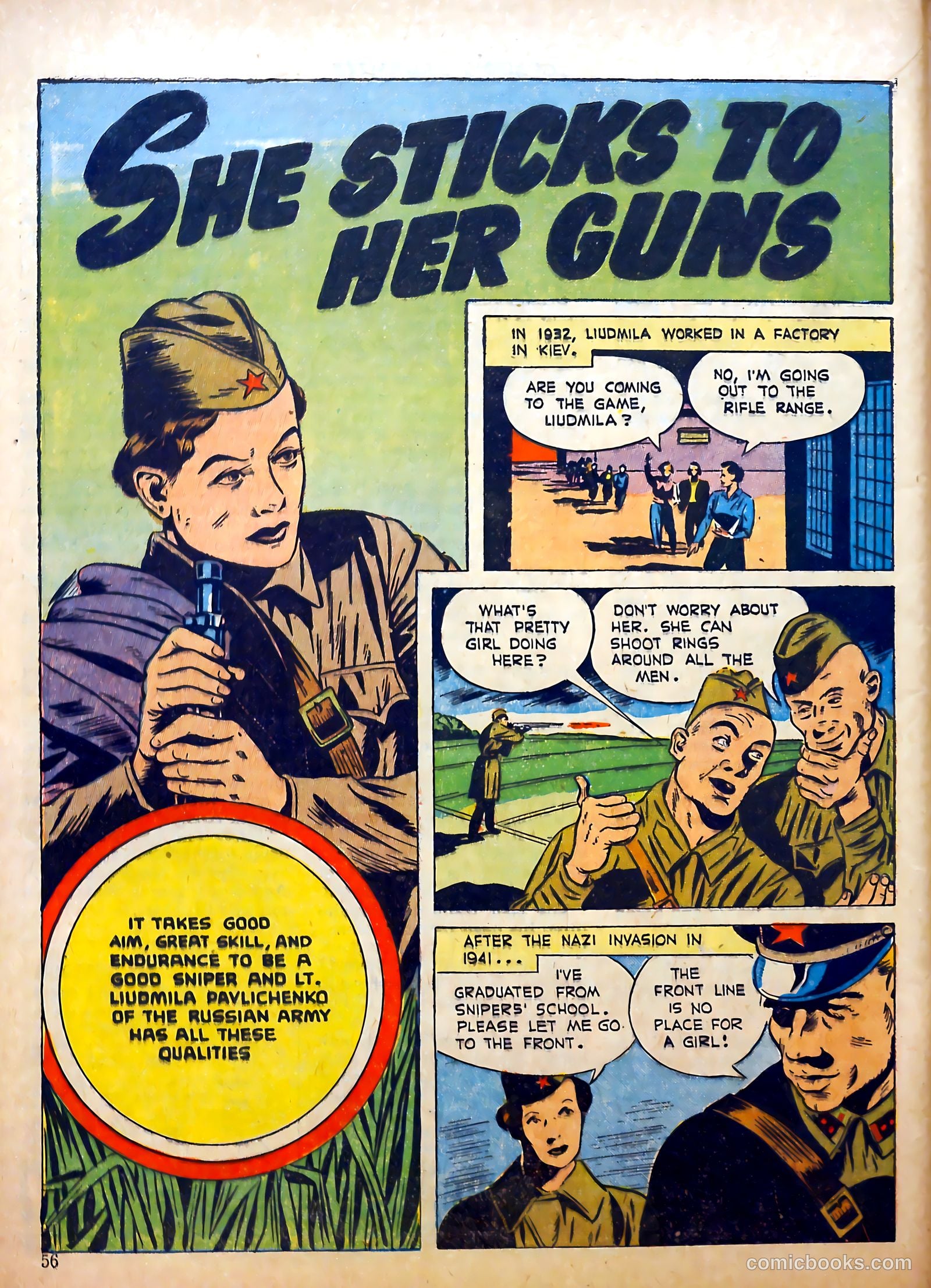 Calling All Girls #13 — page 55 of 60