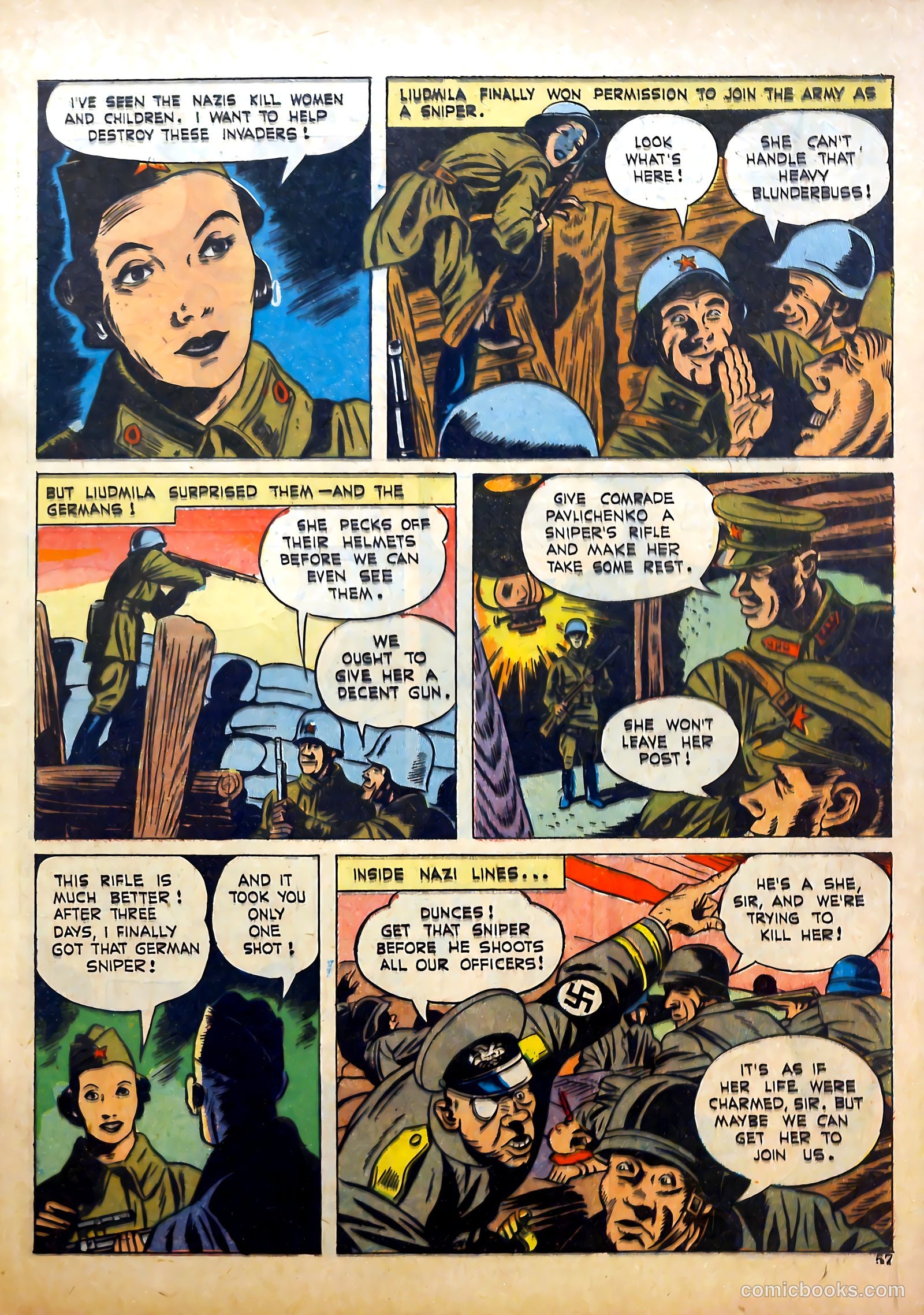Calling All Girls #13 — page 56 of 60