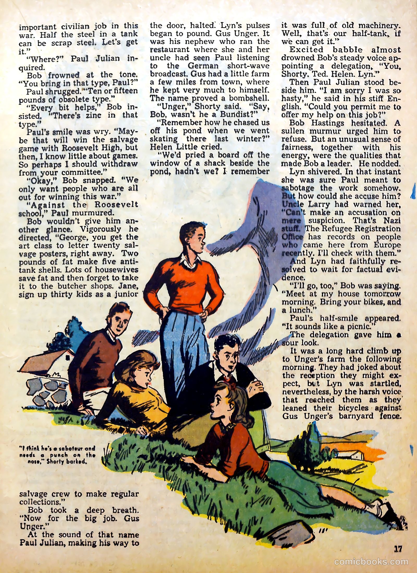 Calling All Girls #15 — page 17 of 59
