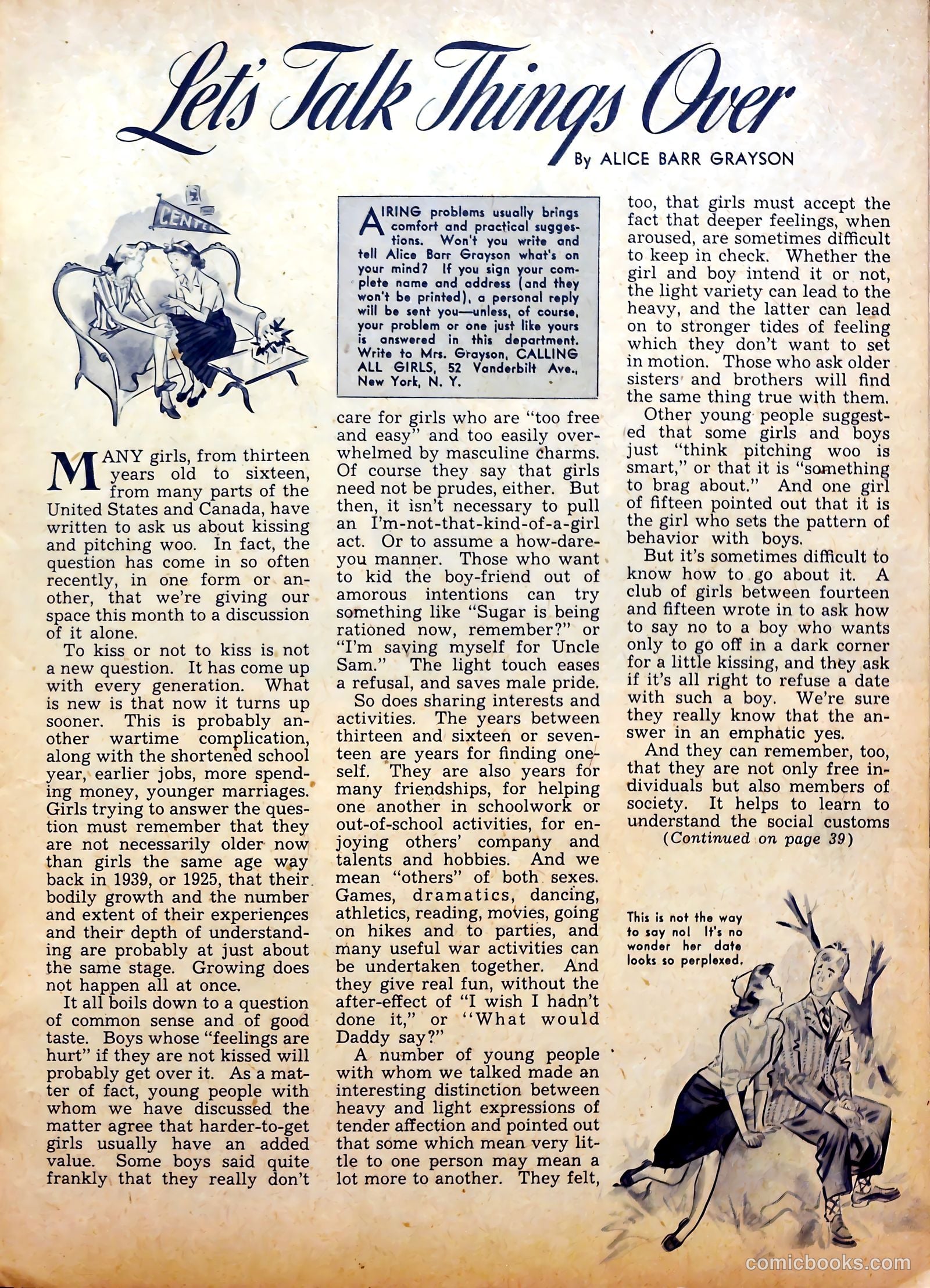 Calling All Girls #15 — page 23 of 59