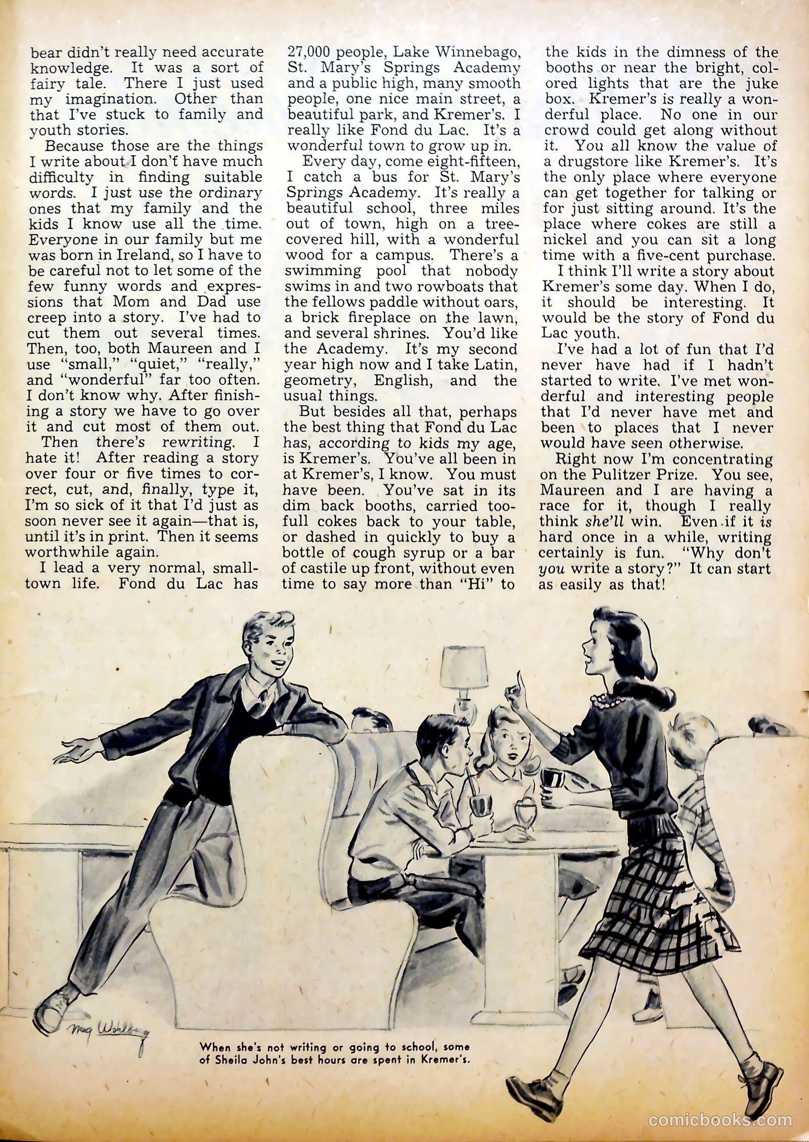 Calling All Girls #15 — page 32 of 59