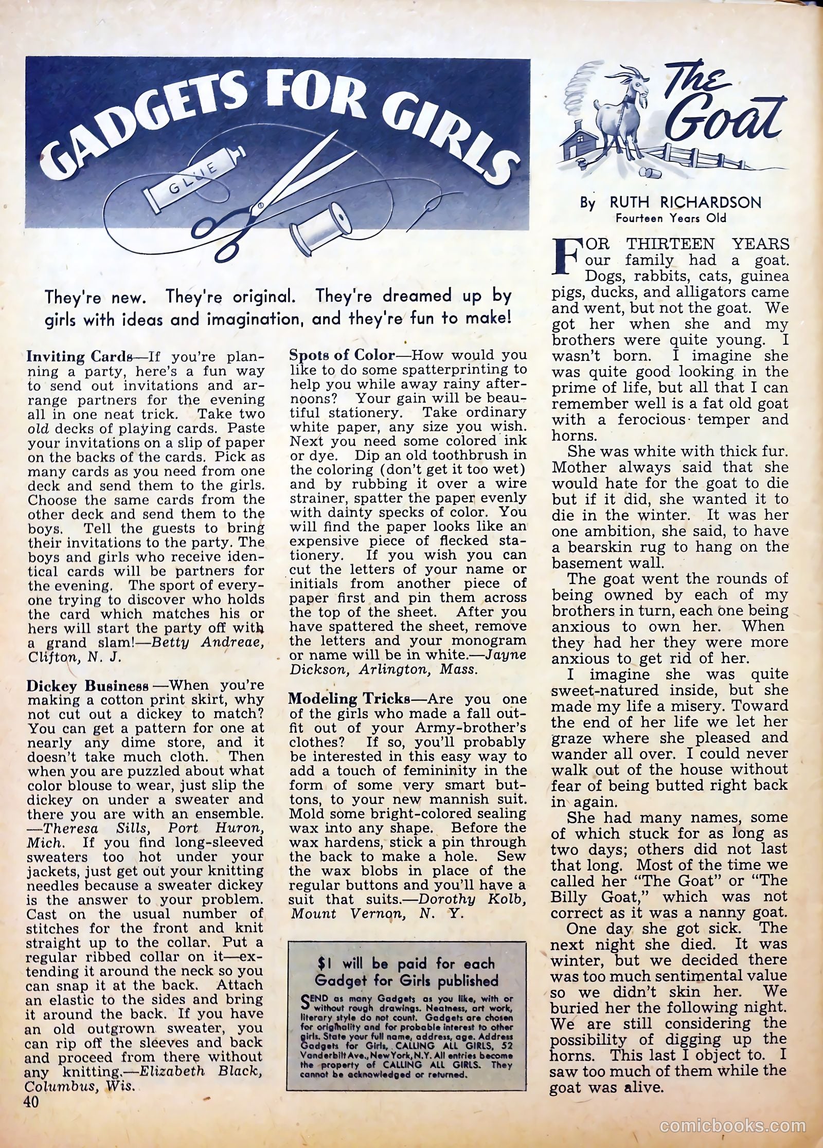 Calling All Girls #15 — page 39 of 59