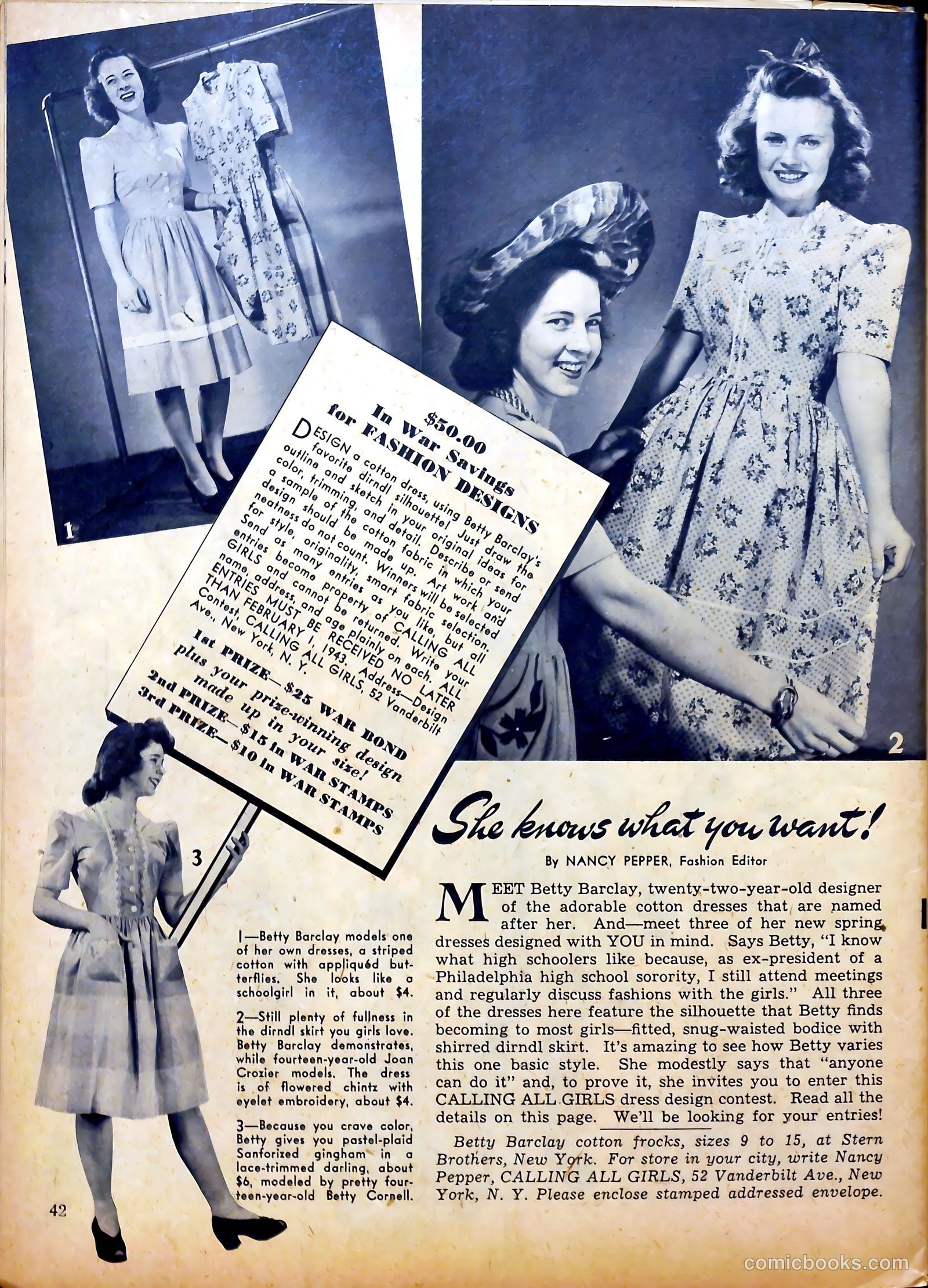 Calling All Girls #15 — page 41 of 59