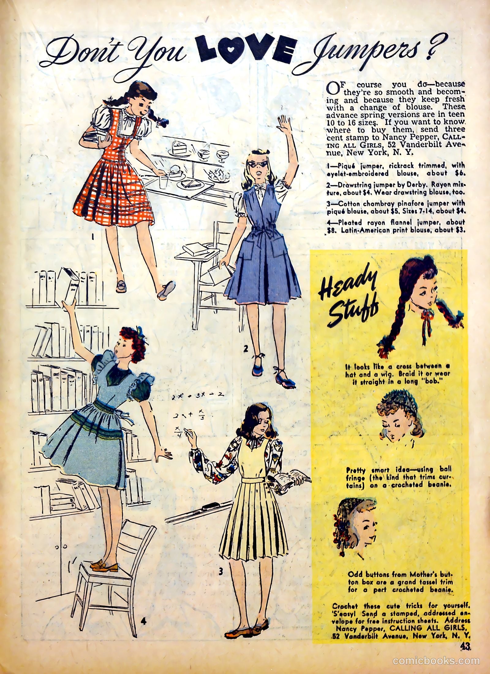 Calling All Girls #15 — page 42 of 59