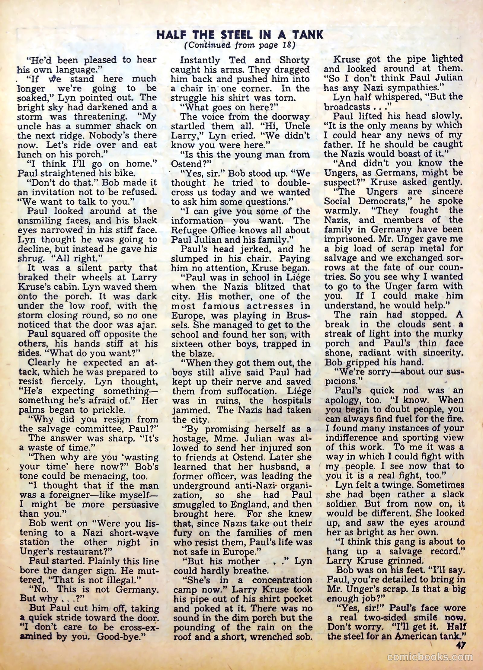 Calling All Girls #15 — page 46 of 59