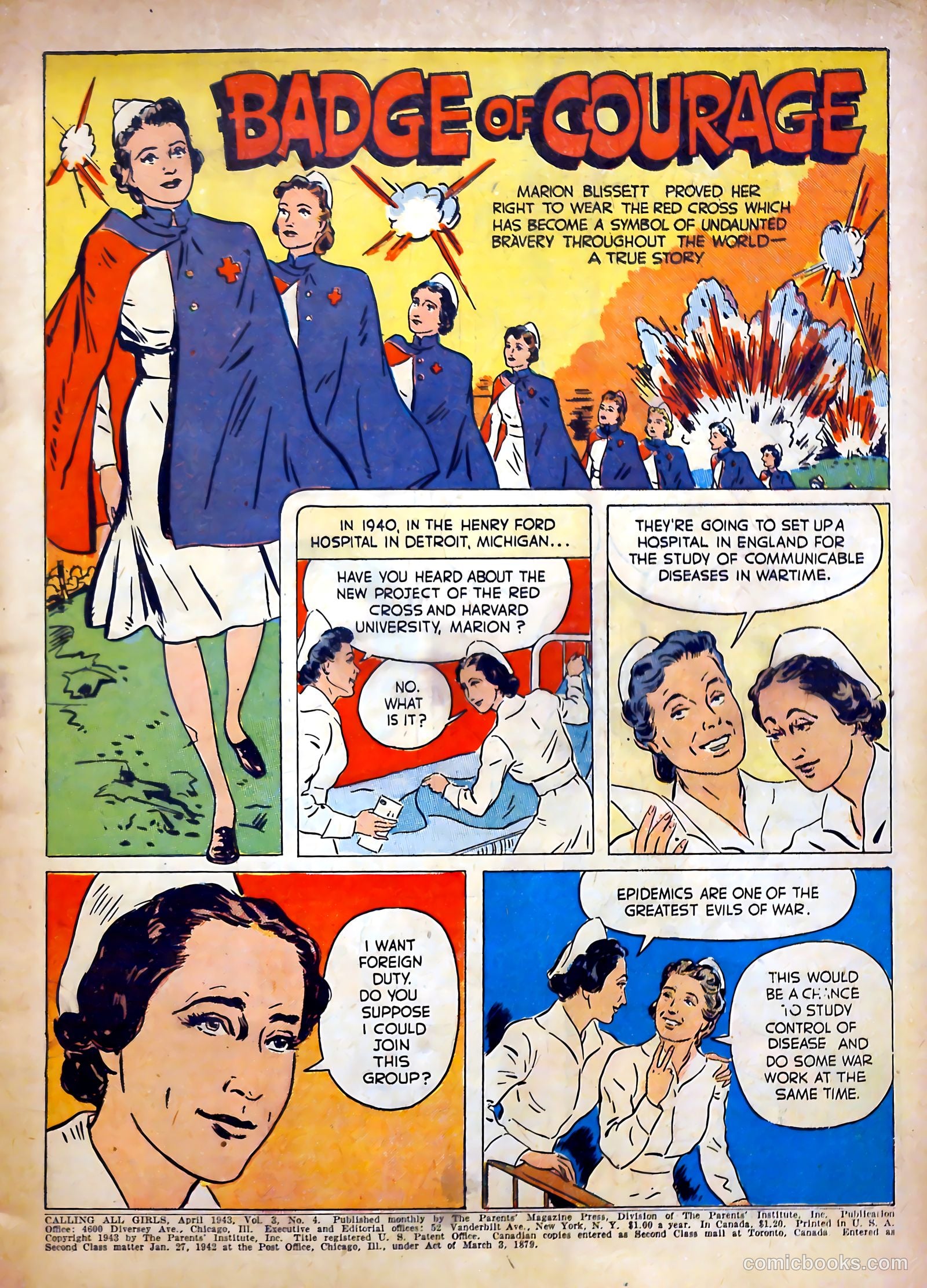 Calling All Girls #17 — page 3 of 57