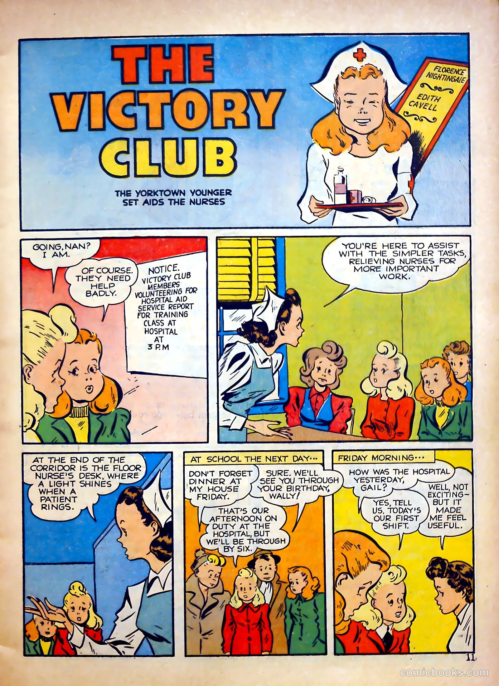 Calling All Girls #17 — page 11 of 57