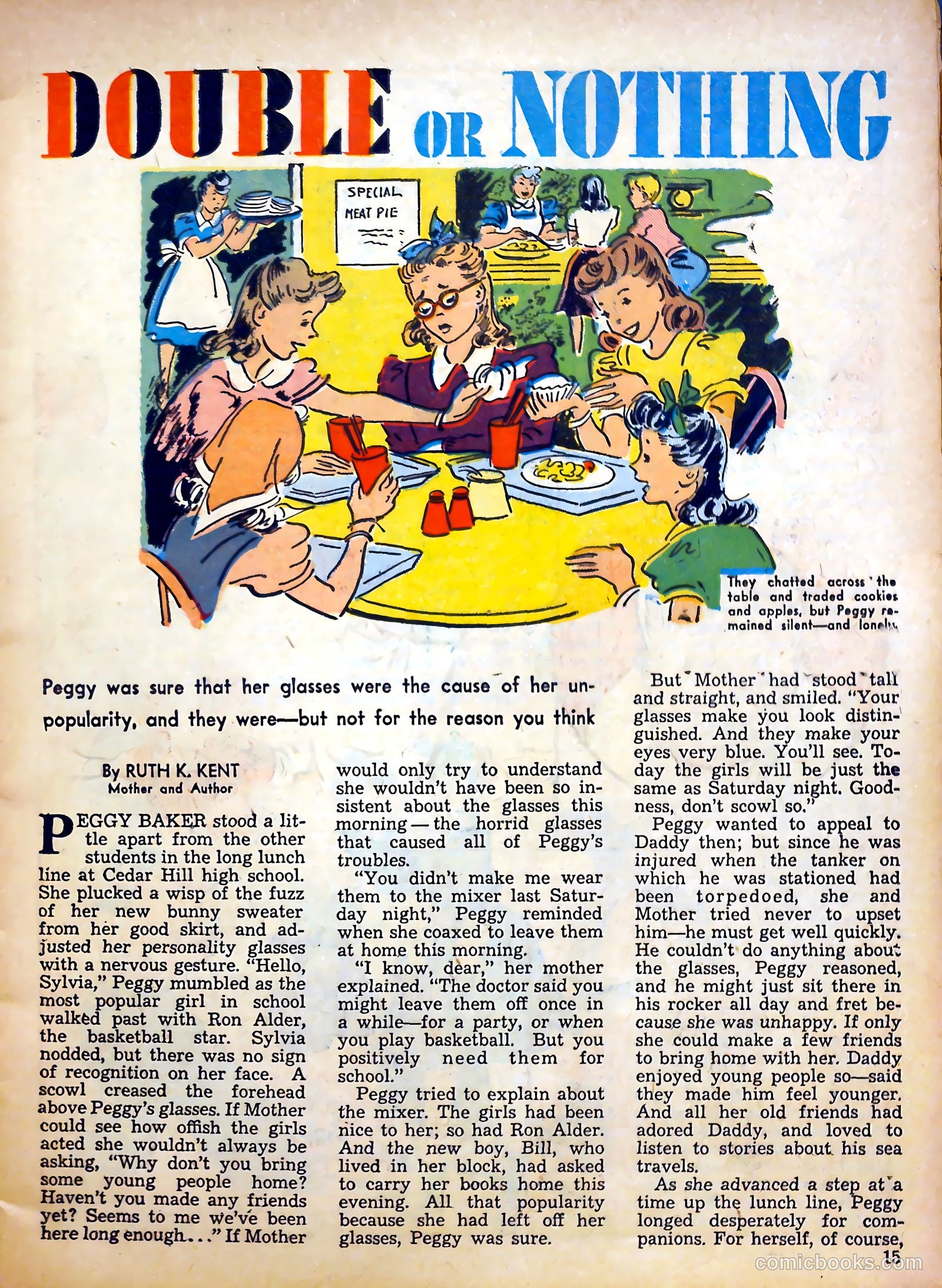 Calling All Girls #17 — page 15 of 57